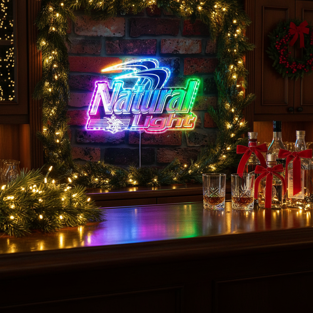 Natural Light Neon LED Sign with Dynamic RGB Colors