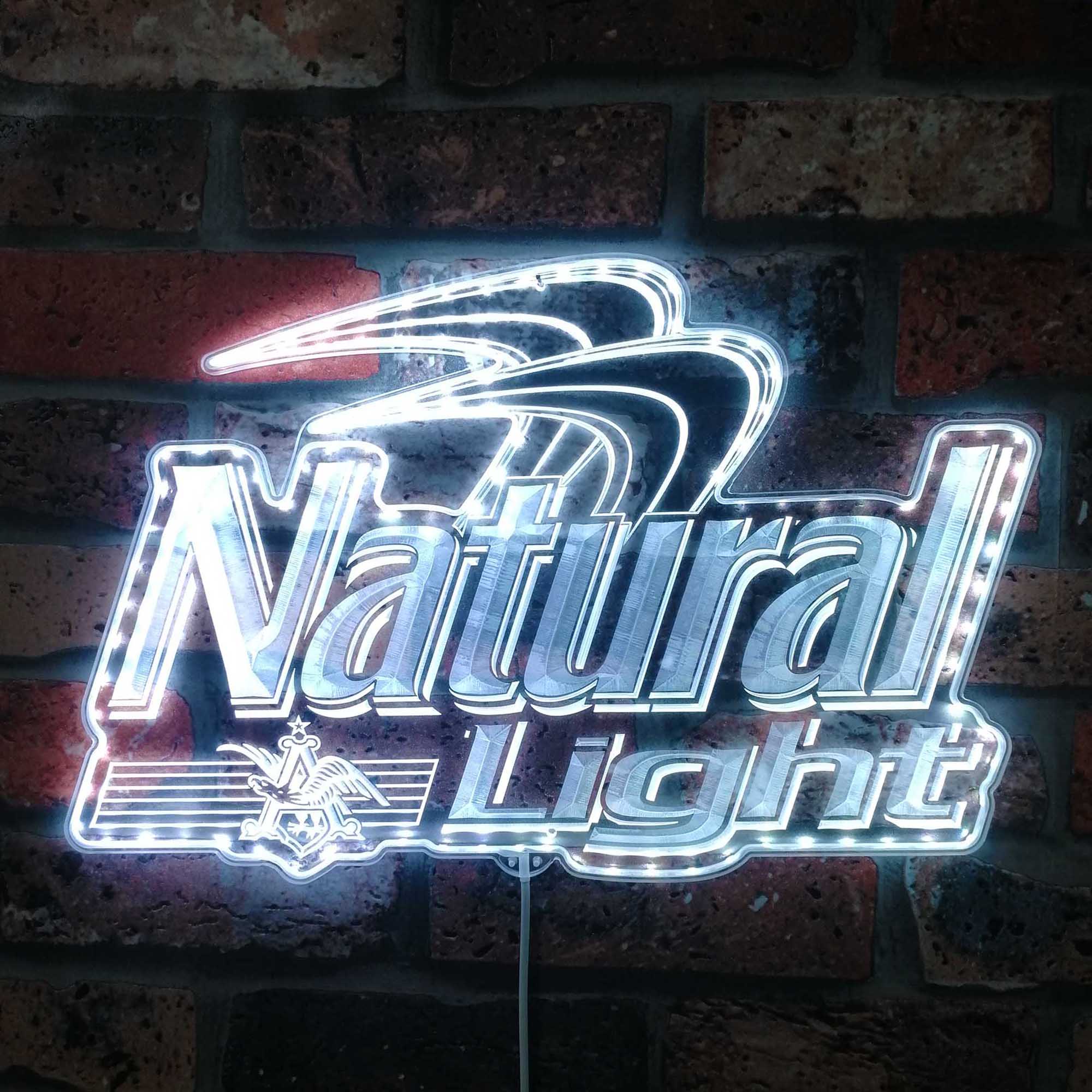 Natural Light Dynamic RGB Edge Lit LED Sign