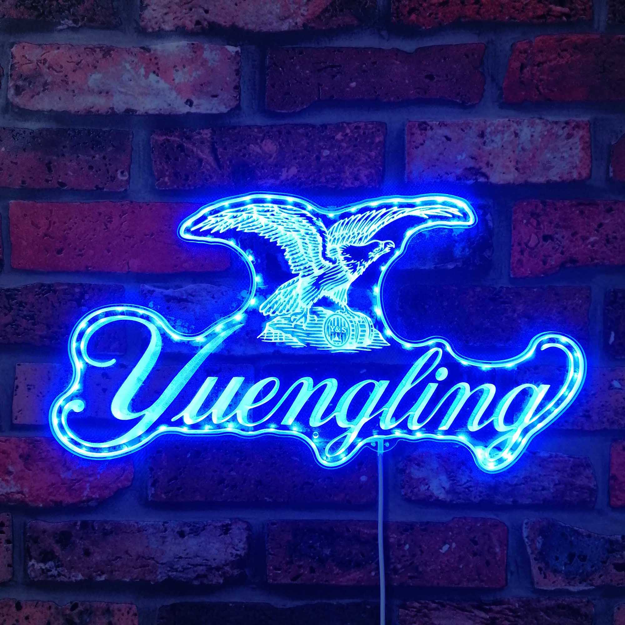 Yuengling Eagle Dynamic RGB Edge Lit LED Sign