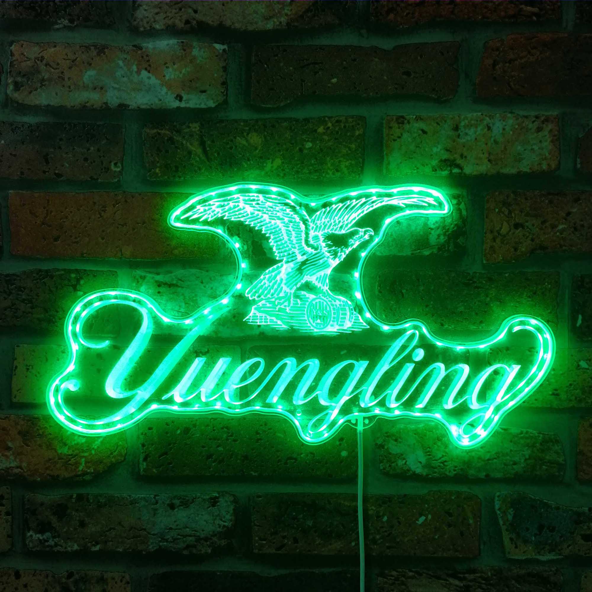 Yuengling Eagle Dynamic RGB Edge Lit LED Sign