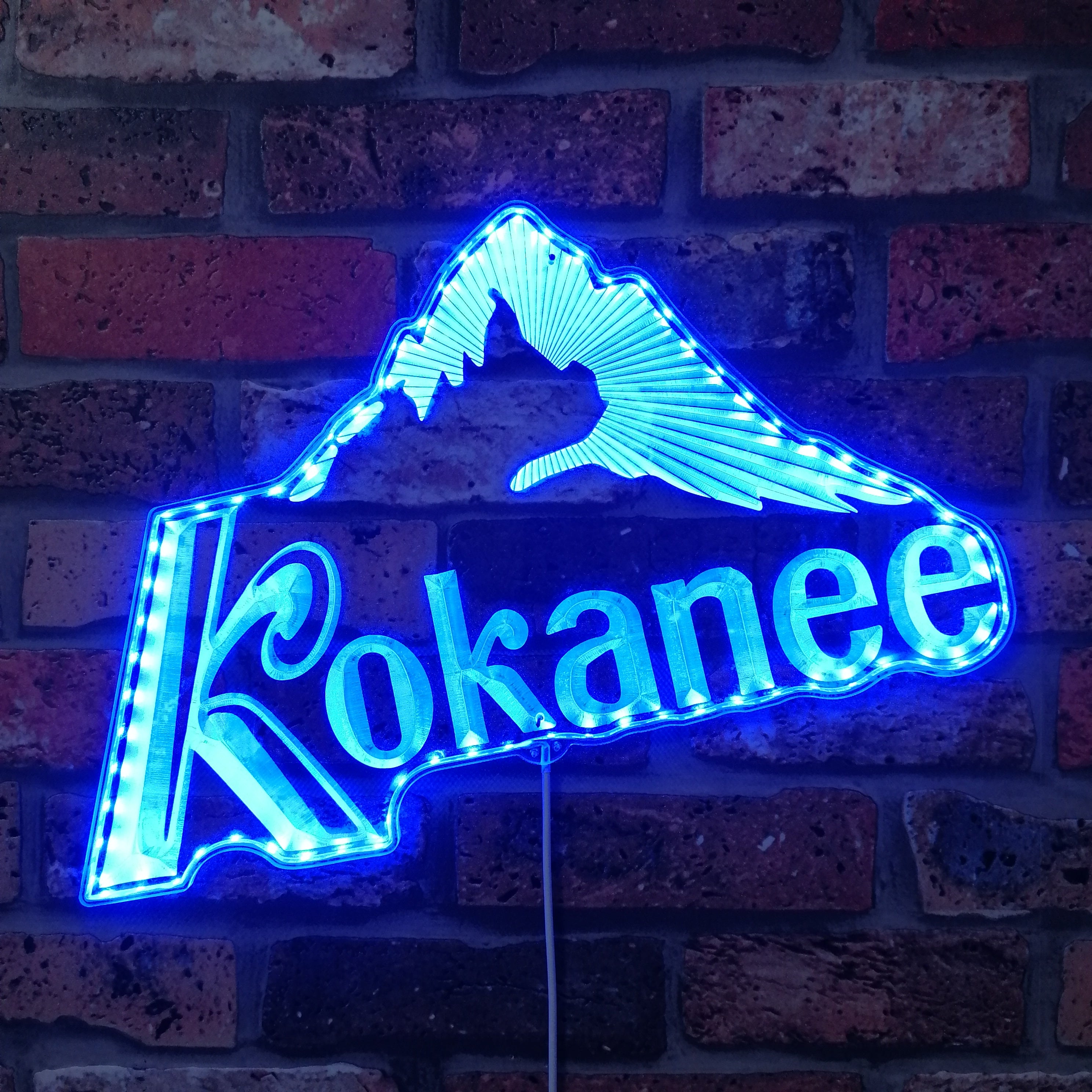 Kokanee Dynamic RGB Edge Lit LED Sign