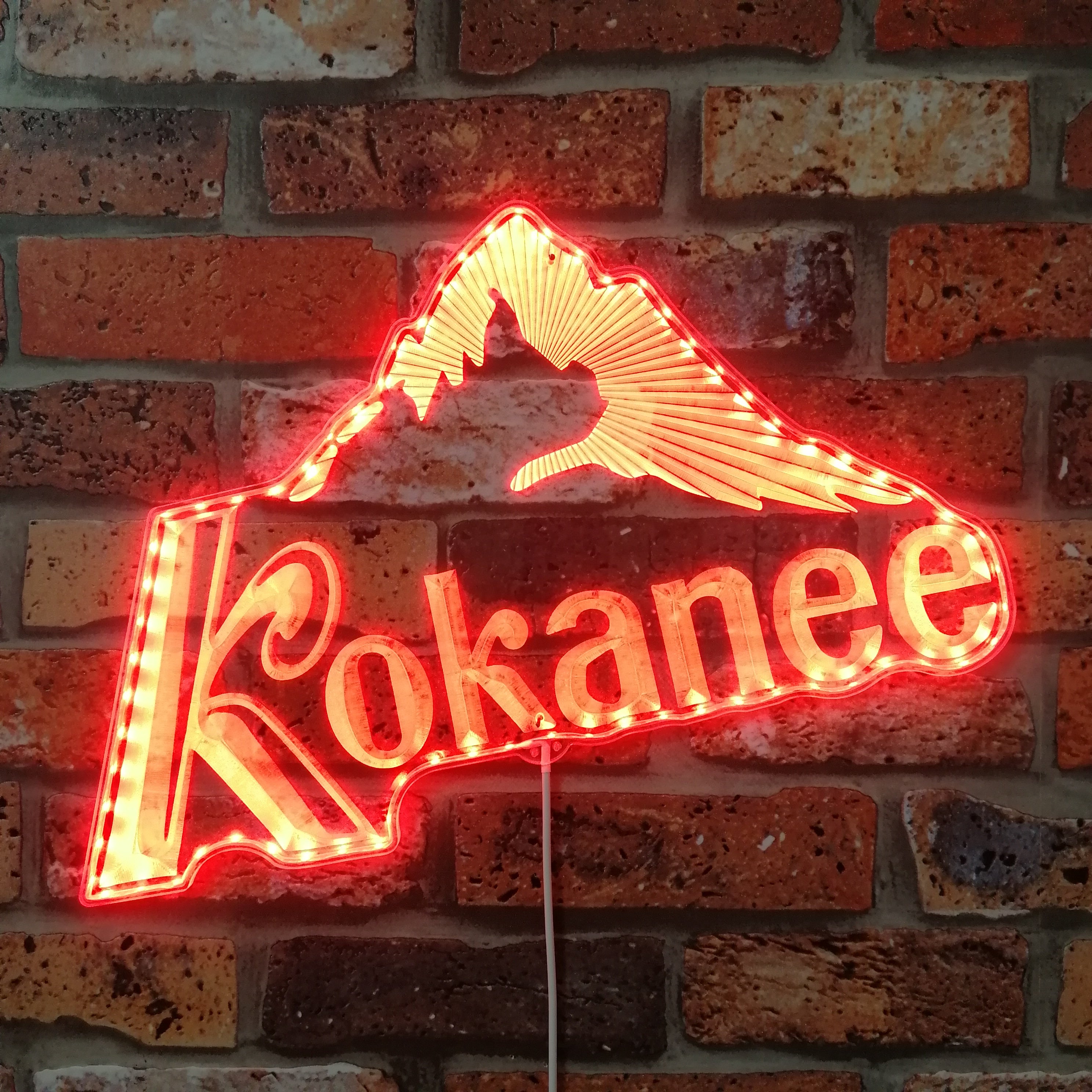 Kokanee Dynamic RGB Edge Lit LED Sign