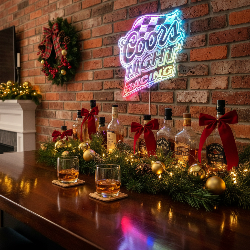 coors light racing Neon LED Sign with Dynamic RGB Colors