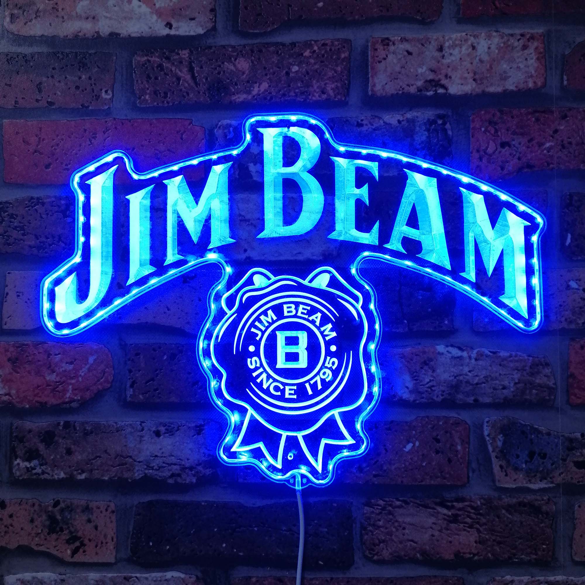 Jim beam Dynamic RGB Edge Lit LED Sign