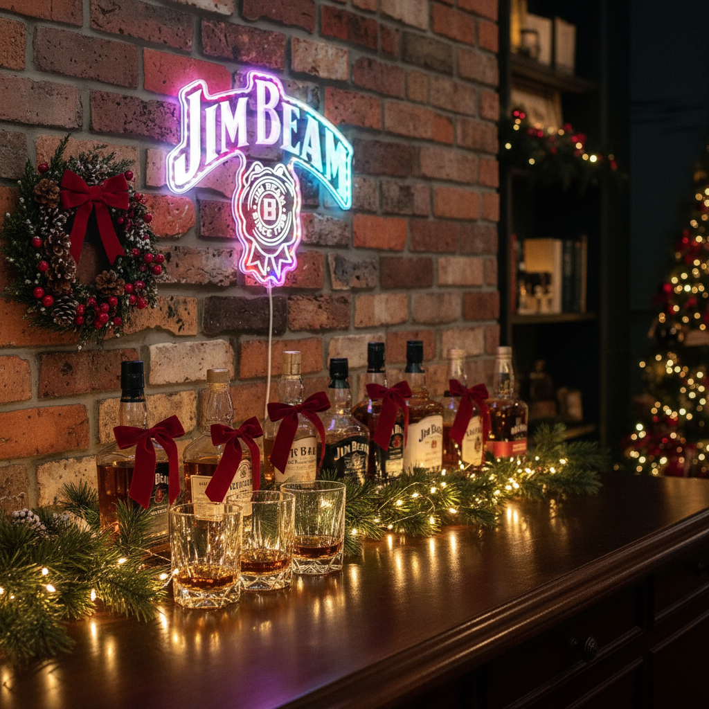 Jack Daniel's Whiskey LED Neon Sign - Dynamic RGB Bar Decor