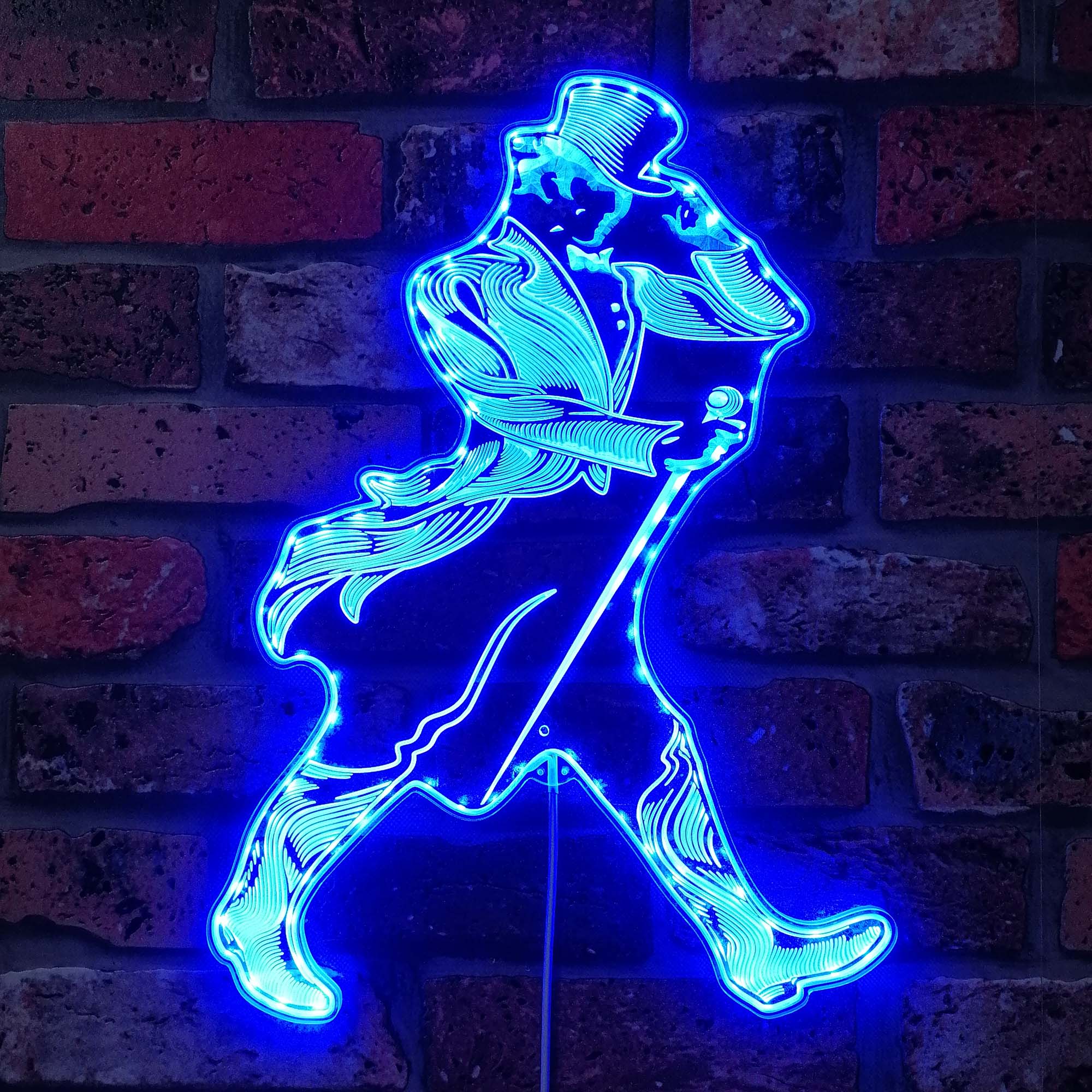 Johnnie Walker Dynamic RGB Edge Lit LED Sign