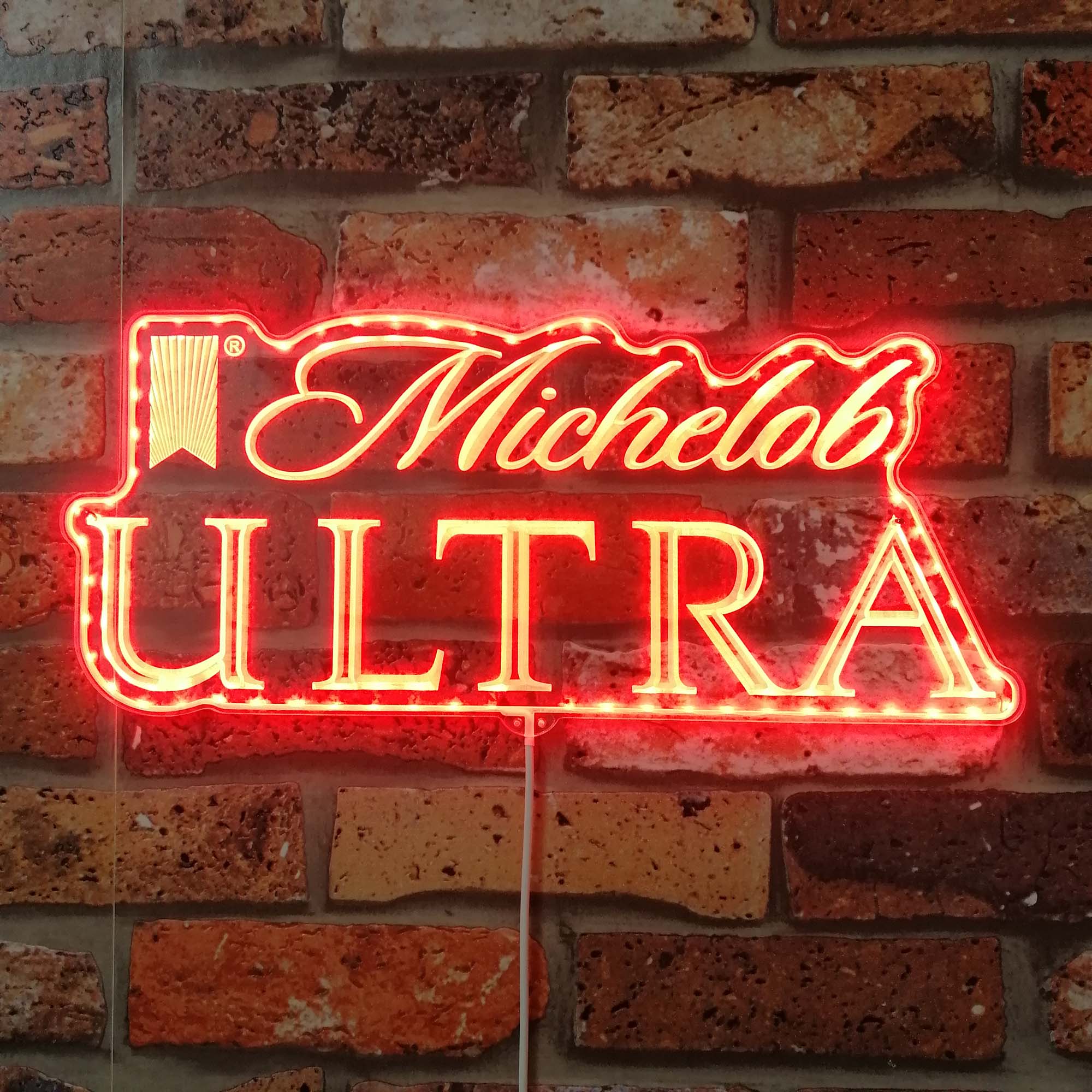 Michelob ultra Dynamic RGB Edge Lit LED Sign