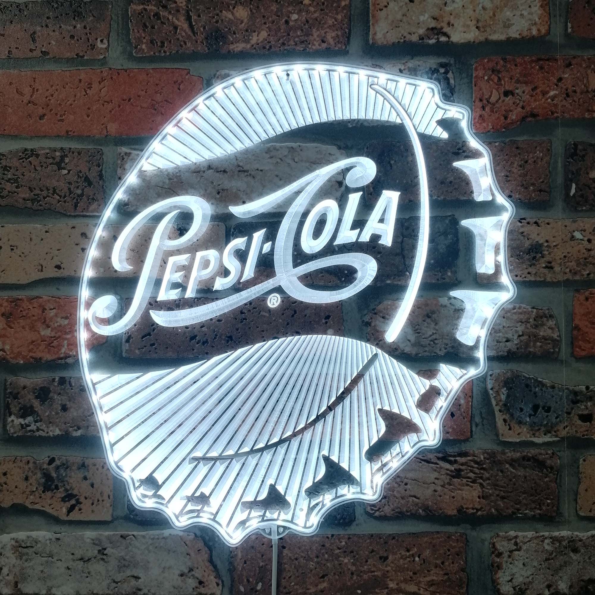 Pepsi Cola Dynamic RGB Edge Lit LED Sign