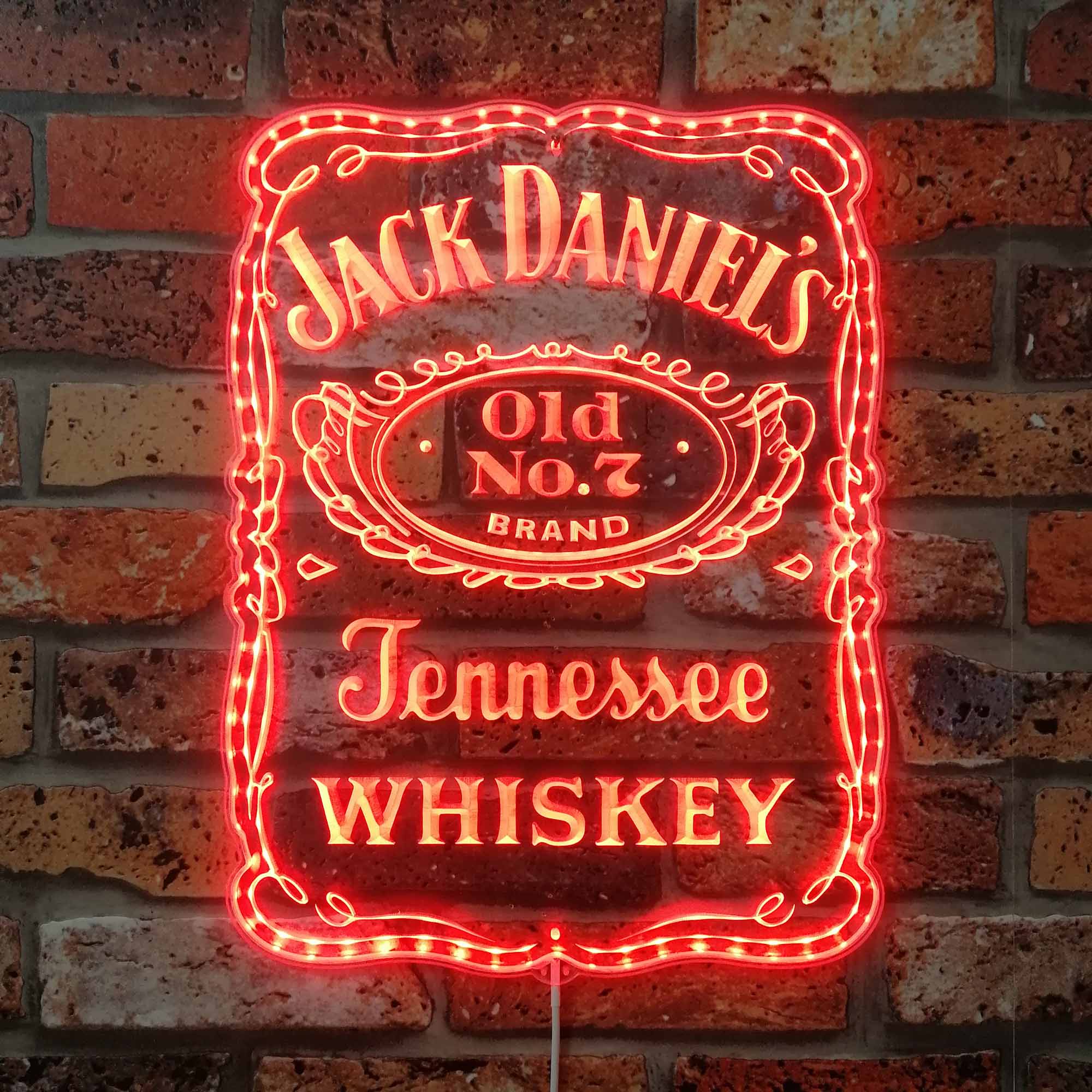 Jack Daniel Dynamic RGB Edge Lit LED Sign