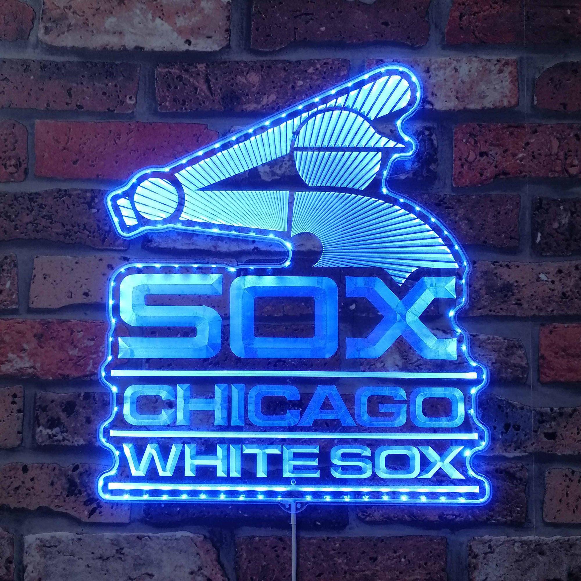 MLB Chicago White Sox Dynamic RGB Edge Lit LED Sign