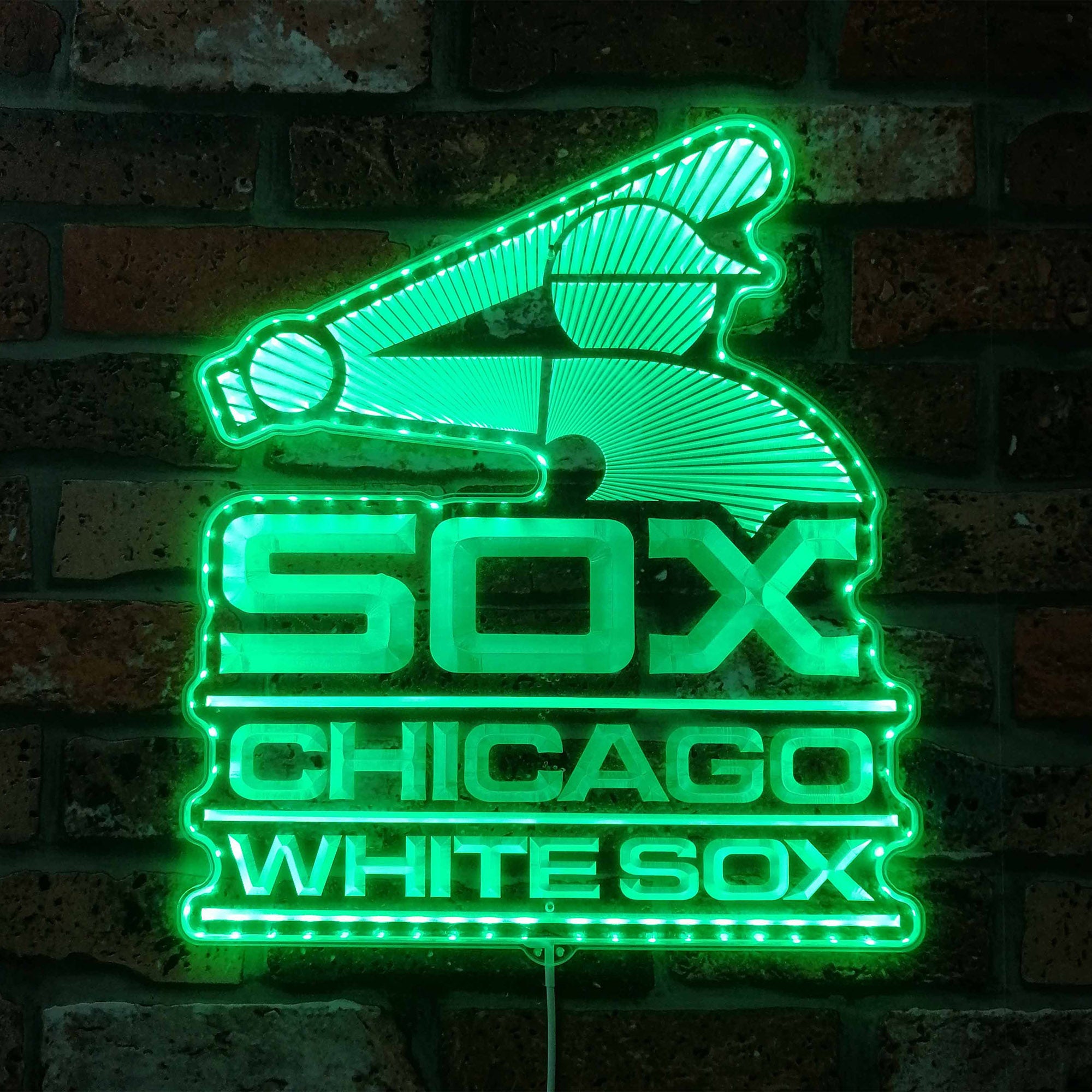 MLB Chicago White Sox Dynamic RGB Edge Lit LED Sign