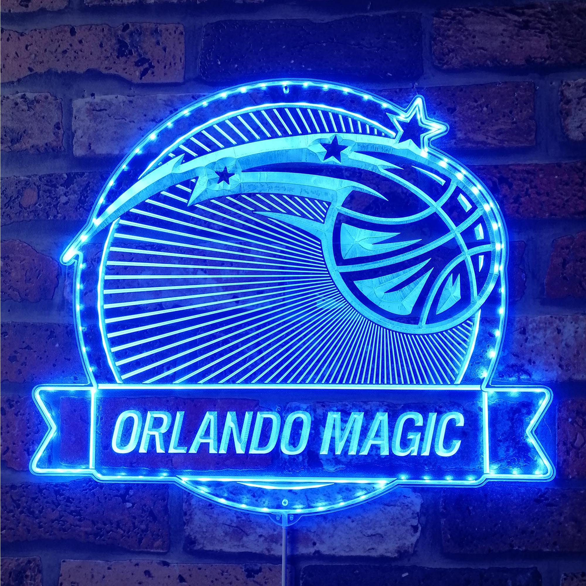 Orlando Magic Dynamic RGB Edge Lit LED Sign