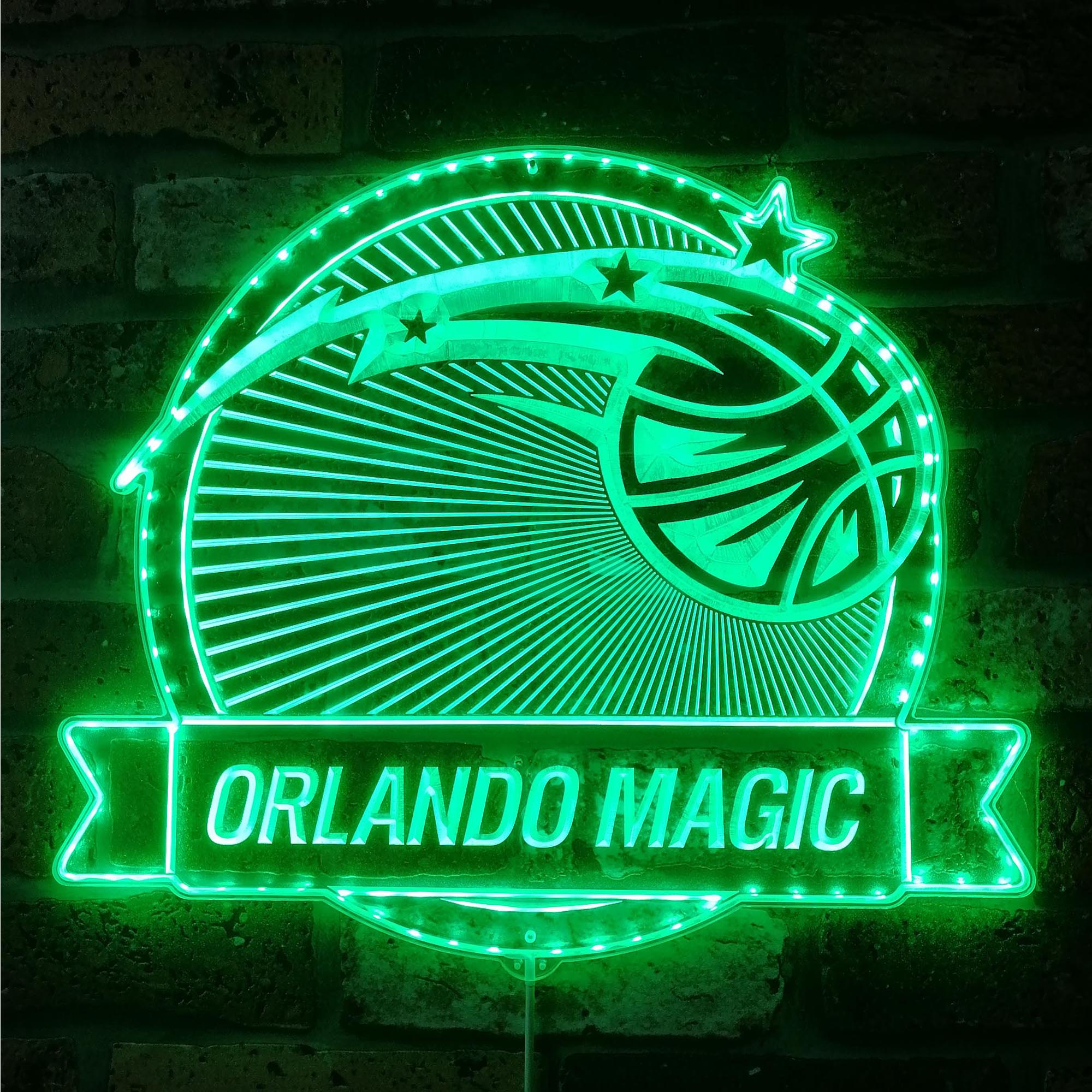 Orlando Magic Dynamic RGB Edge Lit LED Sign