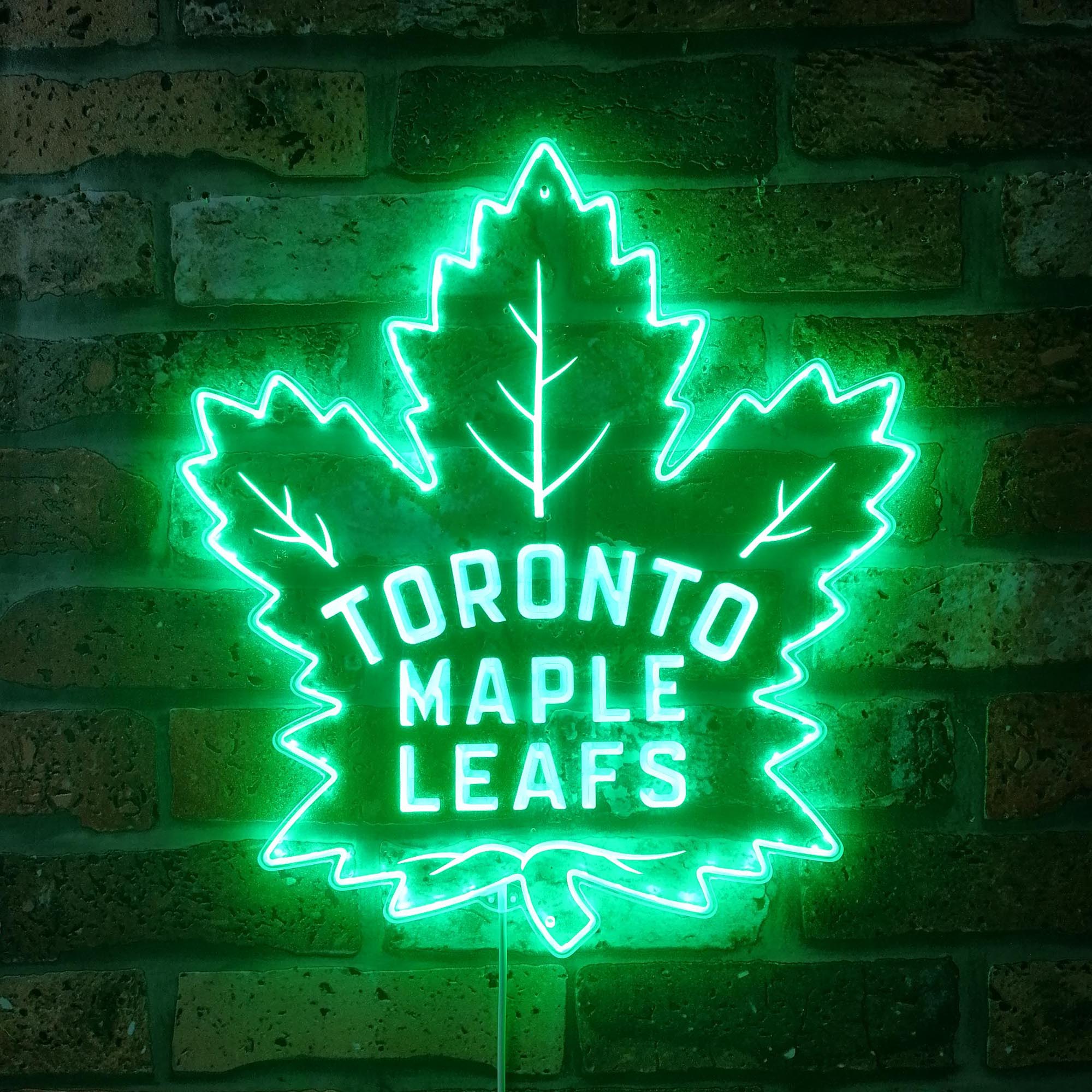 Toronto Maple Leafs Dynamic RGB Edge Lit LED Sign
