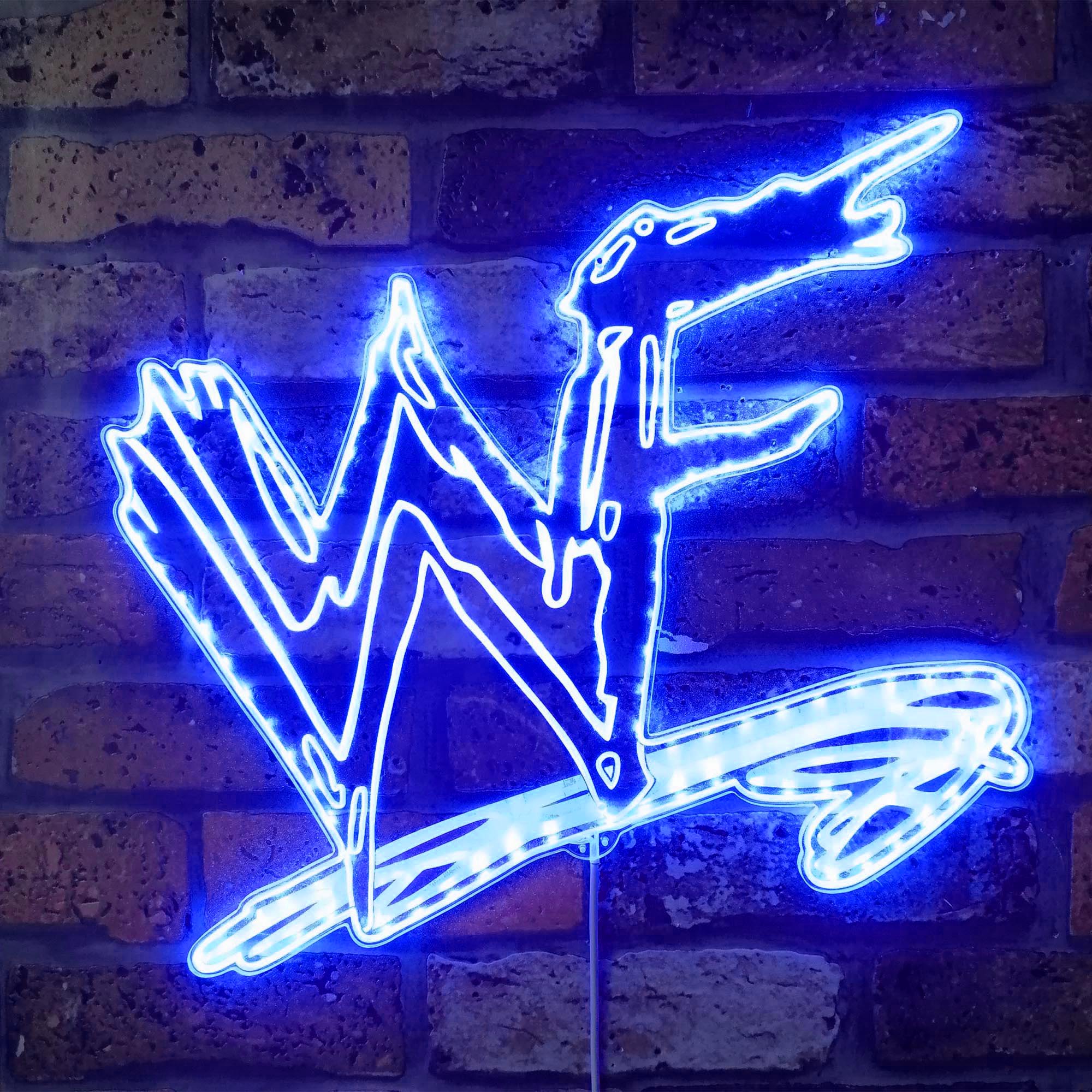 WWE Neon Dynamic RGB Edge Lit LED Sign