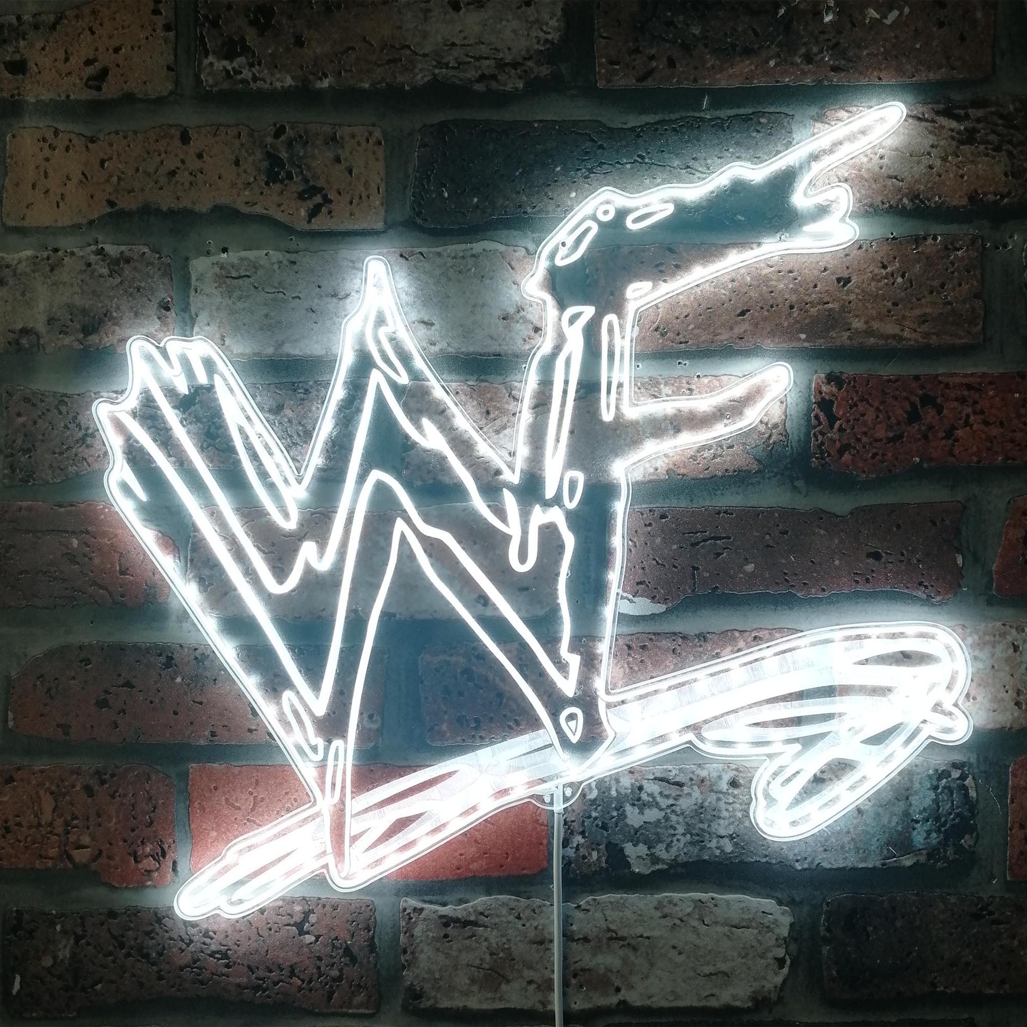 WWE Neon Dynamic RGB Edge Lit LED Sign