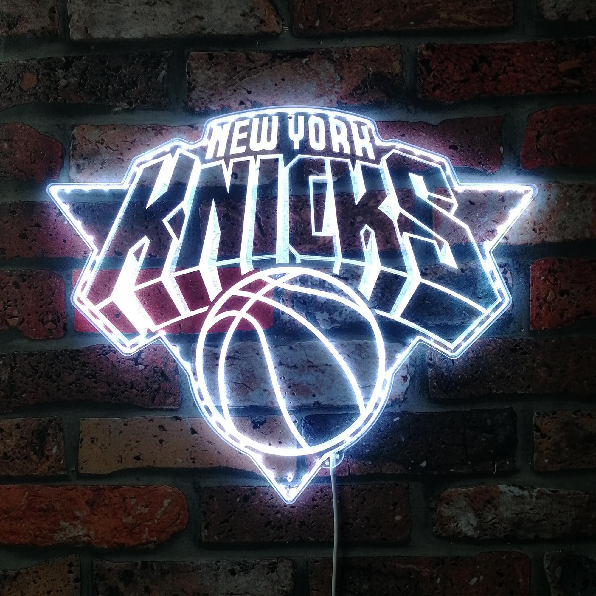 New York Knicks Dynamic RGB Edge Lit LED Sign