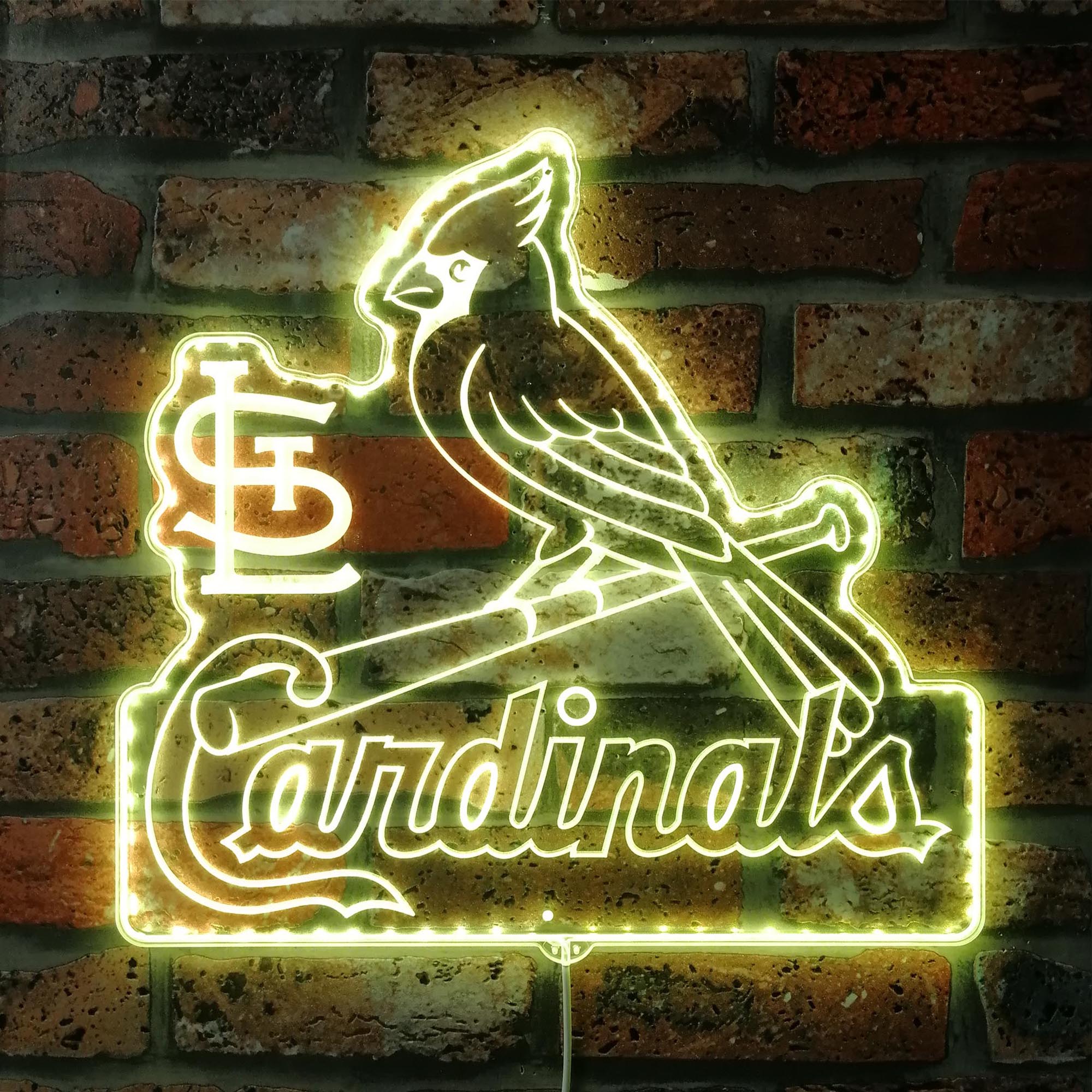 Saint Louis Cardinals Dynamic RGB Edge Lit LED Sign