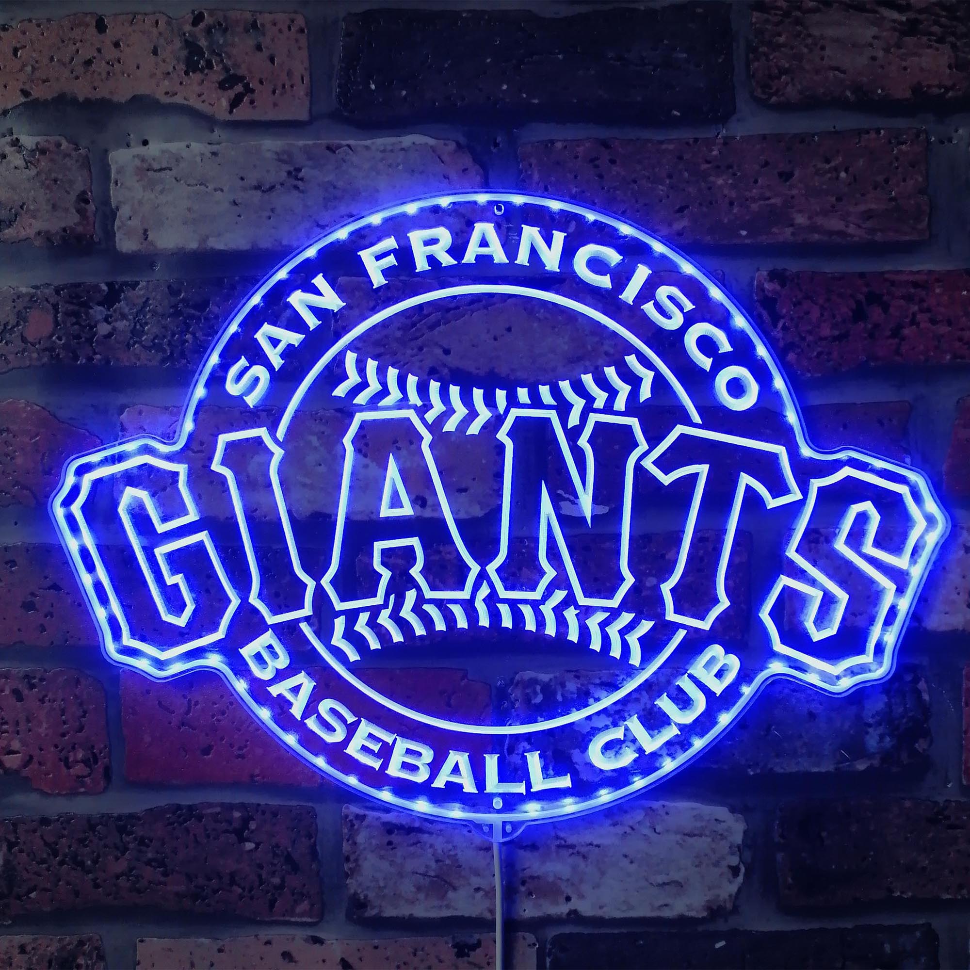 San Francisco Giants Dynamic RGB Edge Lit LED Sign