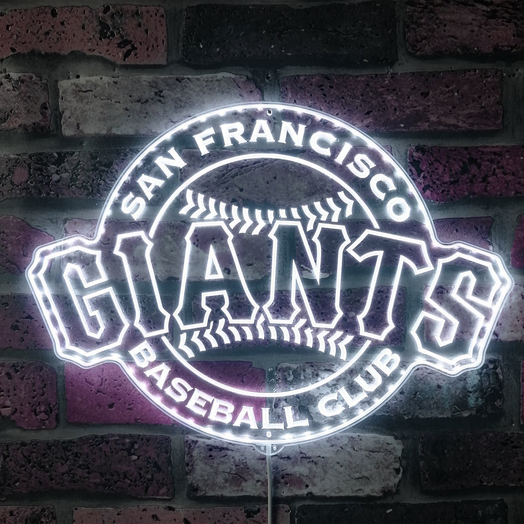 San Francisco Giants Dynamic RGB Edge Lit LED Sign