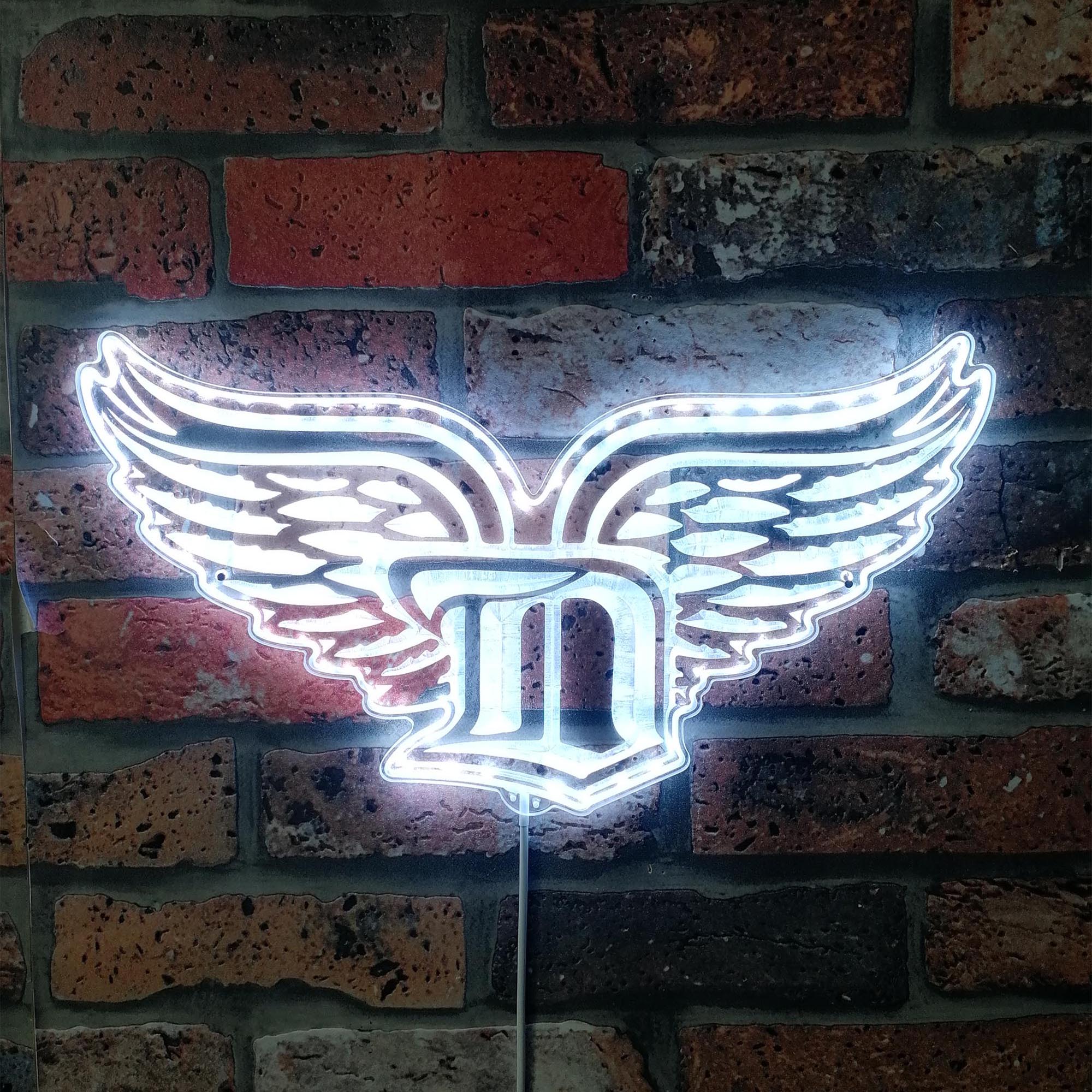 Detroit Red Wings Dynamic RGB Edge Lit LED Sign