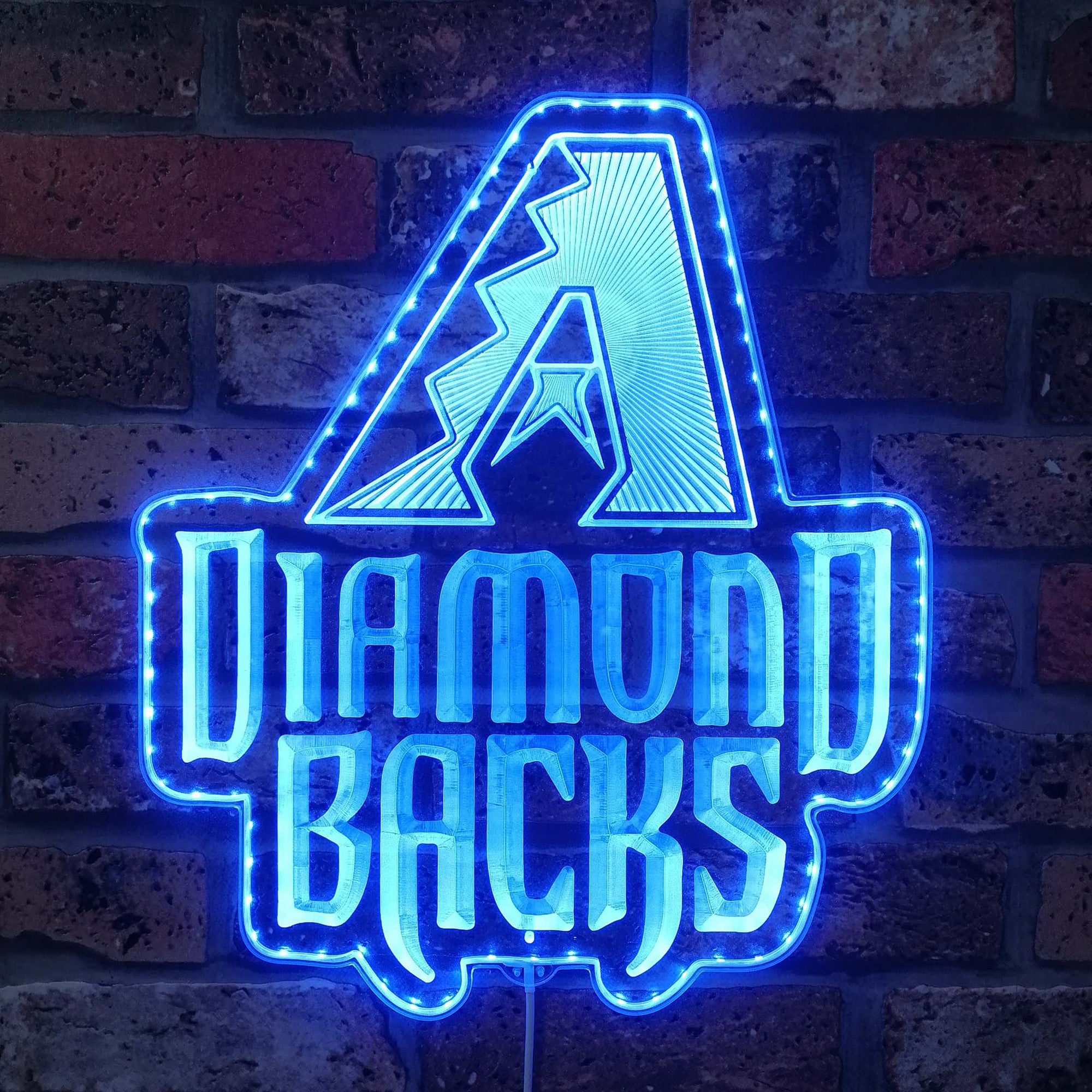 Arizona Diamondbacks Dynamic RGB Edge Lit LED Sign