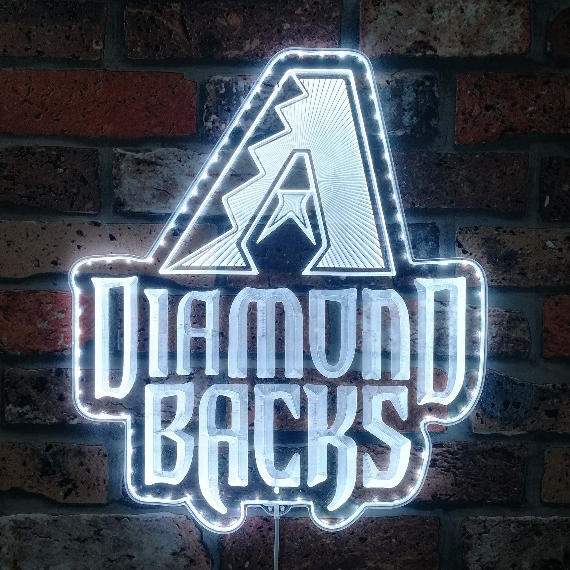 Arizona Diamondbacks Dynamic RGB Edge Lit LED Sign