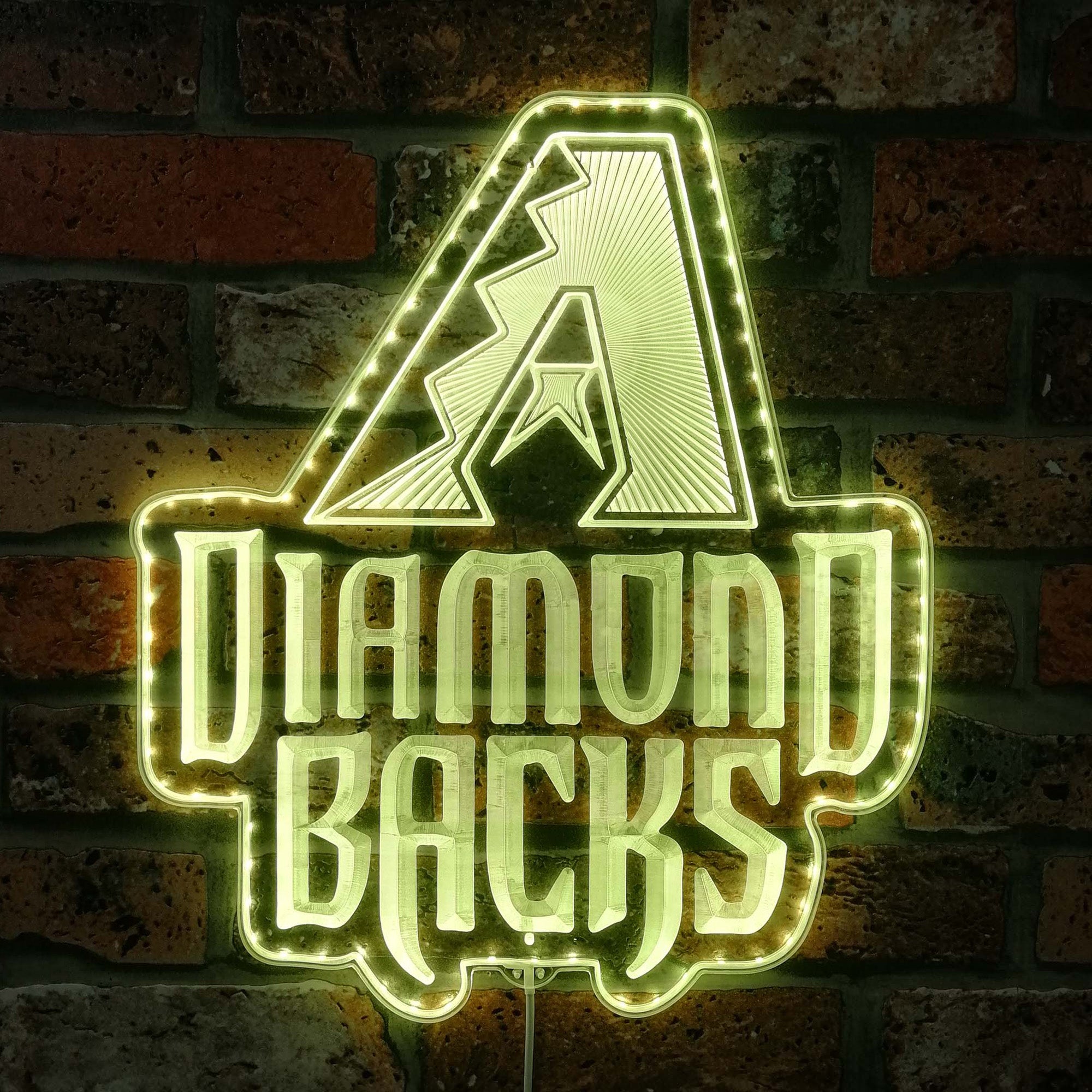 Arizona Diamondbacks Dynamic RGB Edge Lit LED Sign