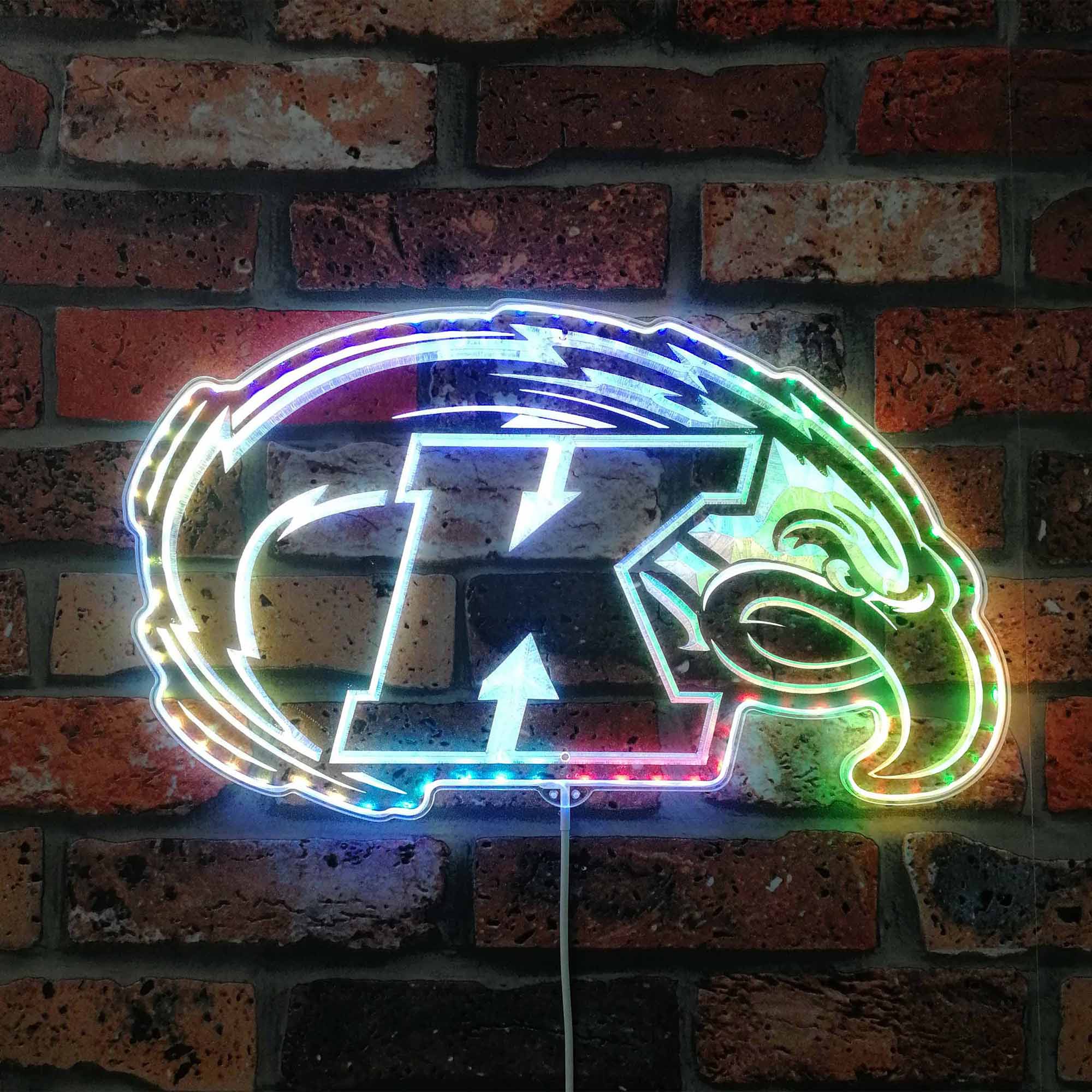 Kent State Dynamic RGB Edge Lit LED Sign