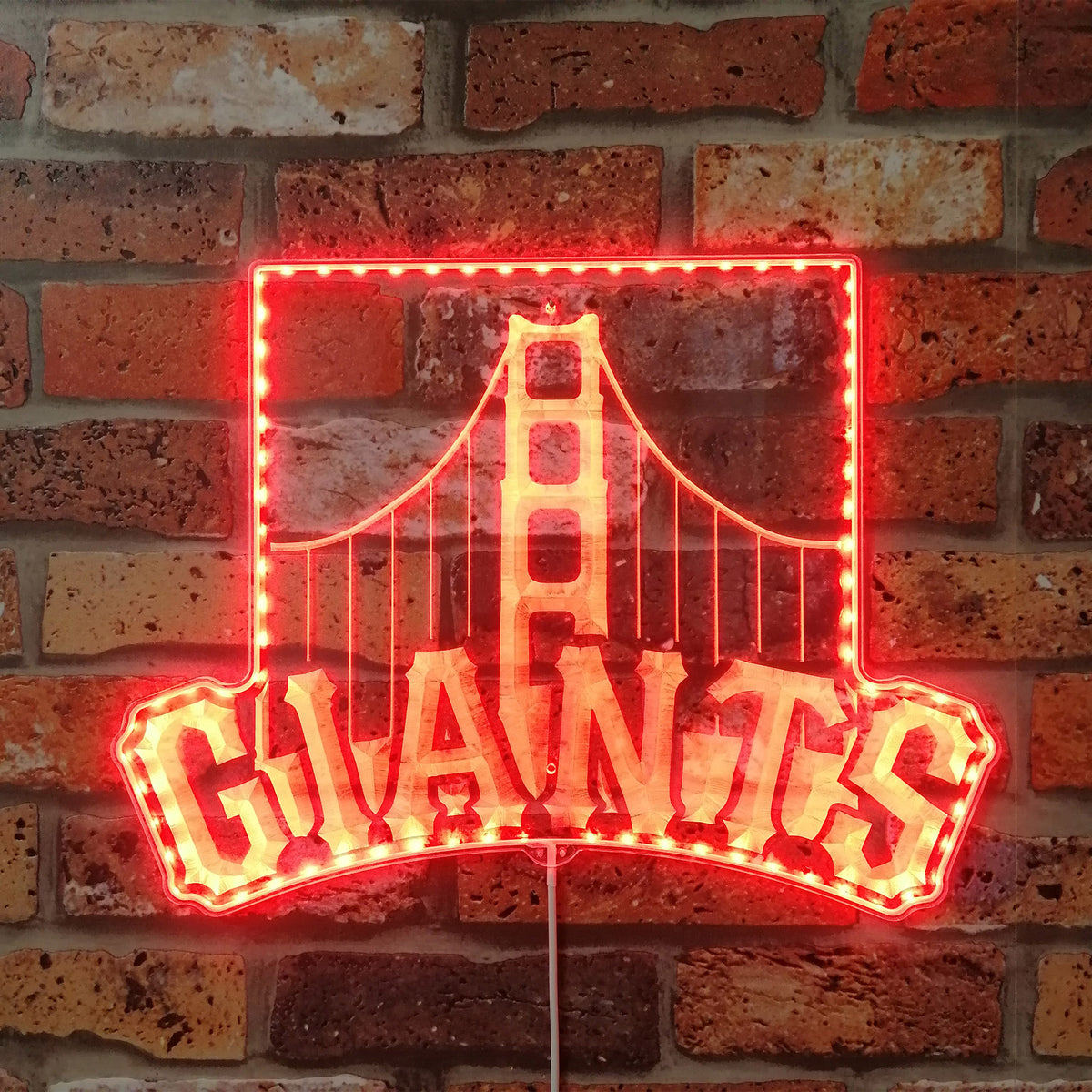San Francisco Giants Alternate Dynamic RGB Edge Lit LED Sign | PROLEDSIGN