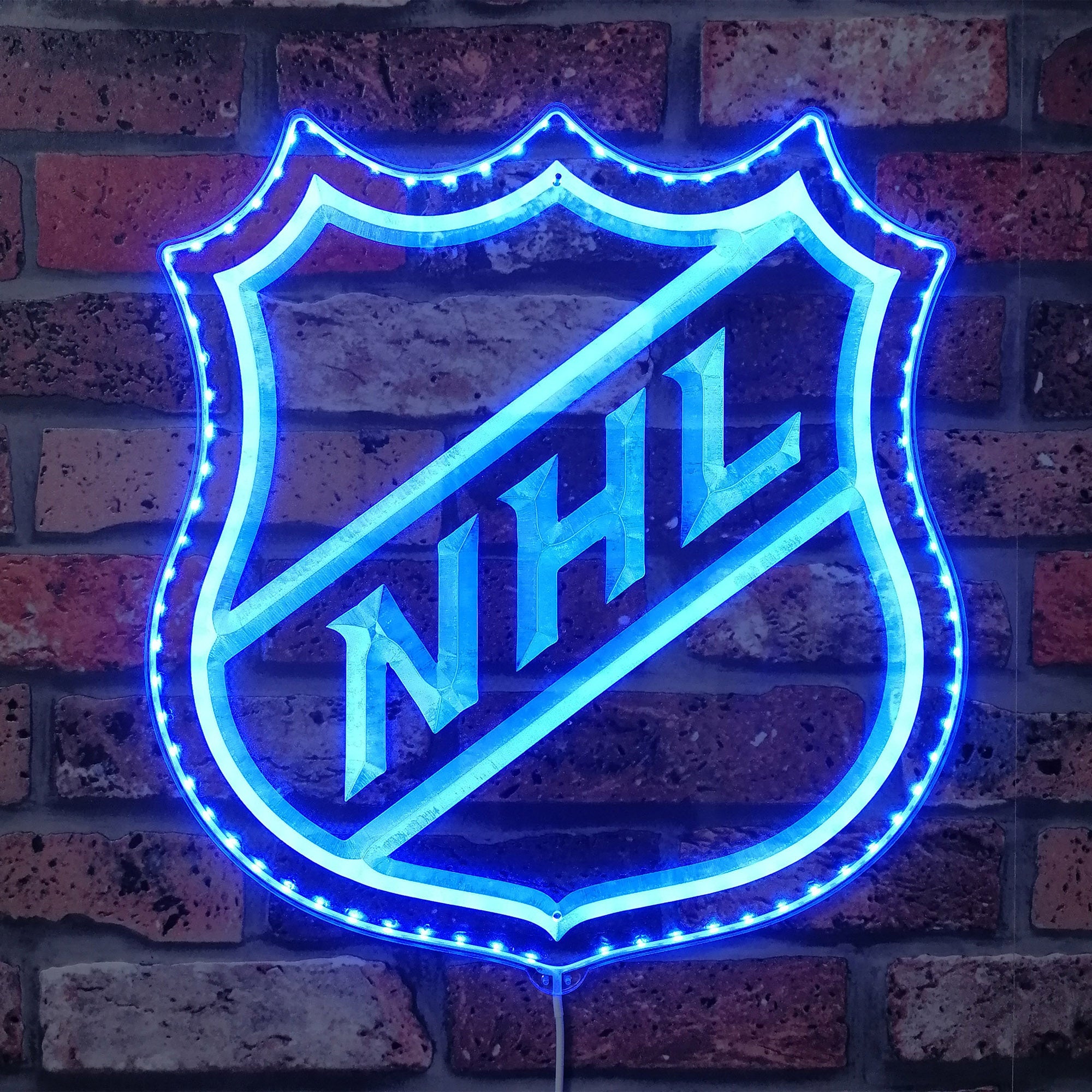 Logo NHL Dynamic RGB Edge Lit LED Sign