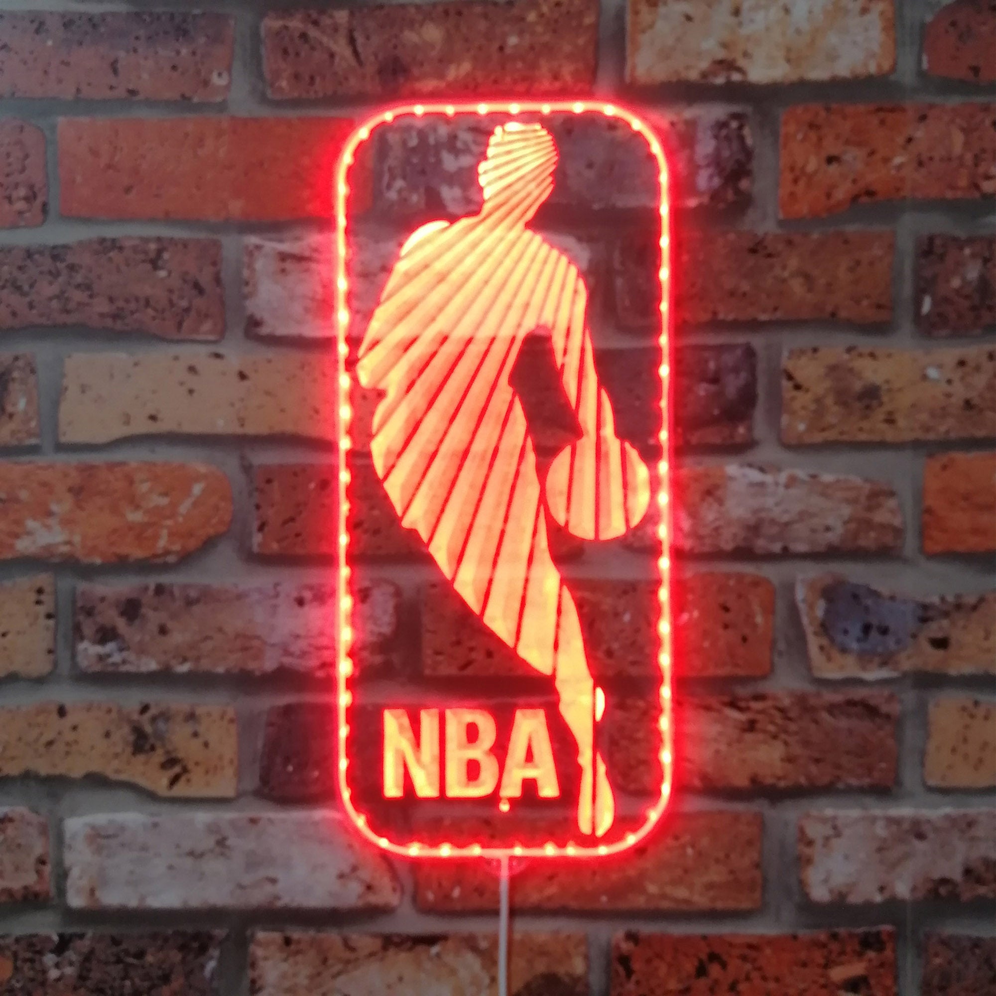 Logo NBA Dynamic RGB Edge Lit LED Sign