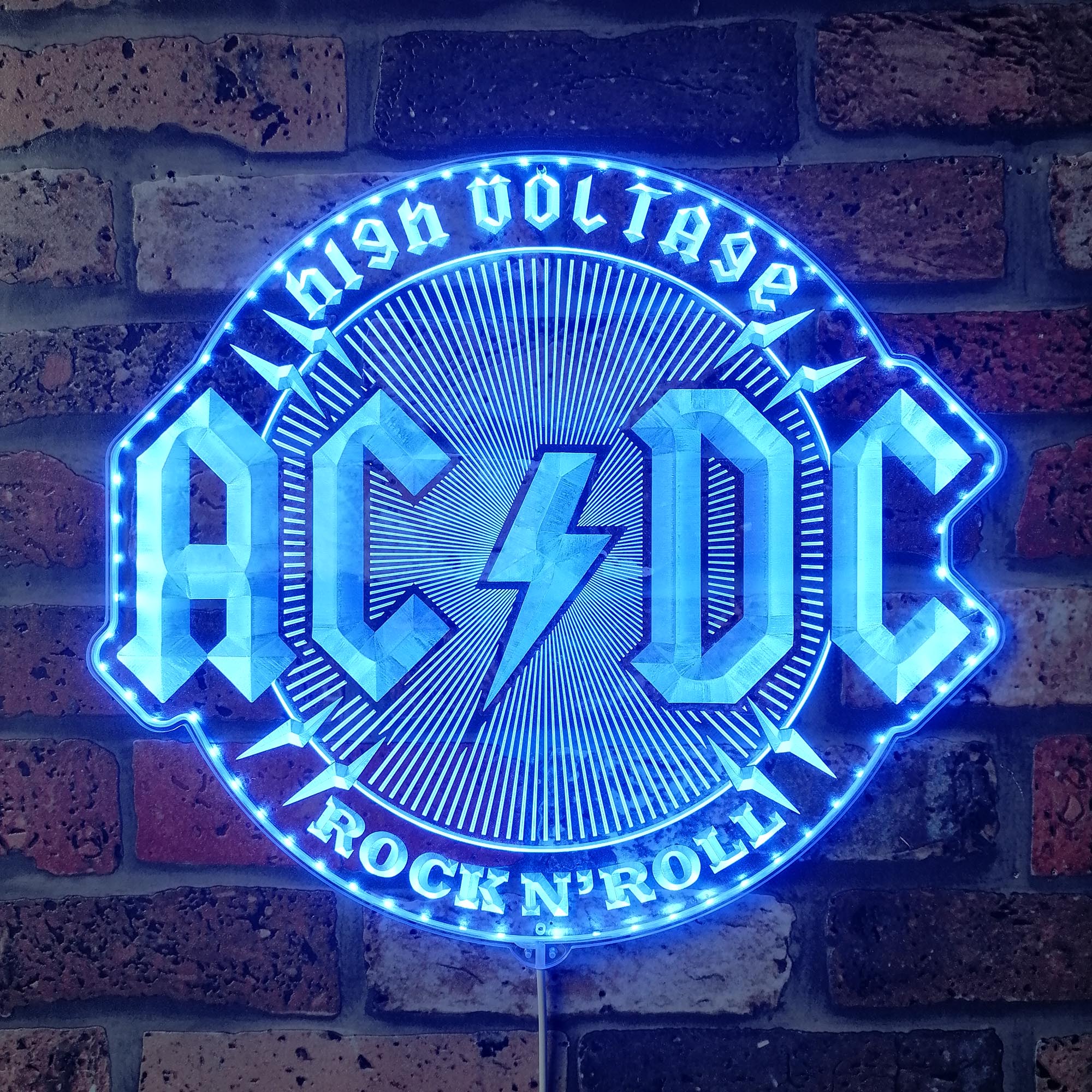 ACDC Dynamic RGB Edge Lit LED Sign