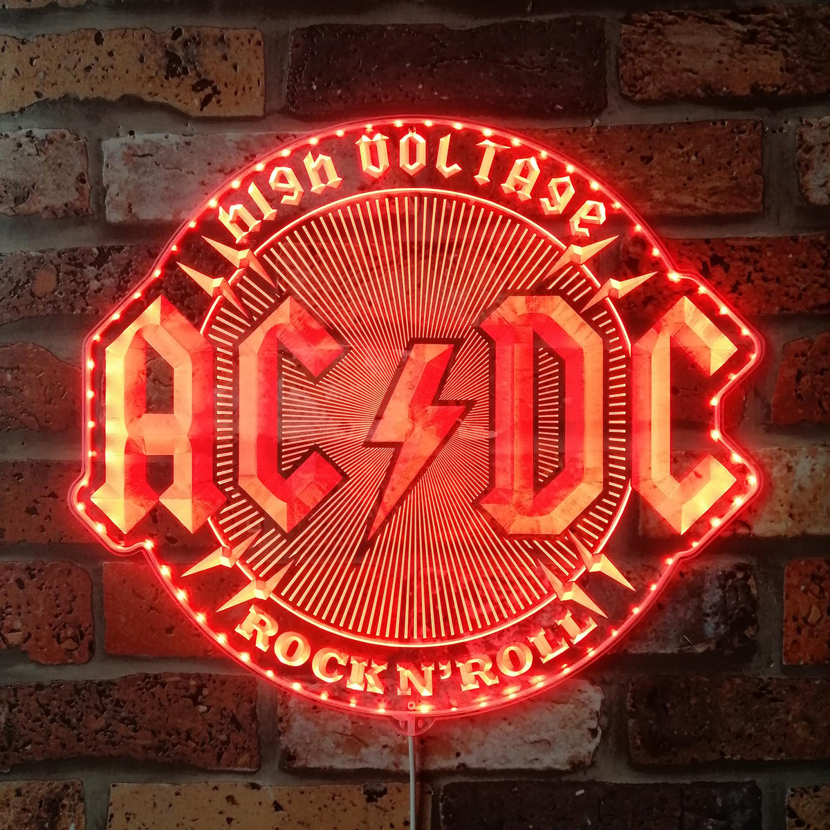 ACDC Dynamic RGB Edge Lit LED Sign | PROLEDSIGN