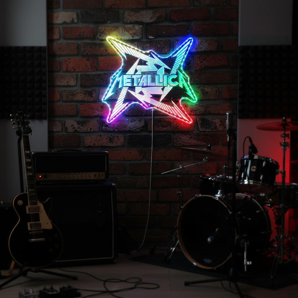 BT21 BTS Neon LED Sign with Dynamic RGB Colors