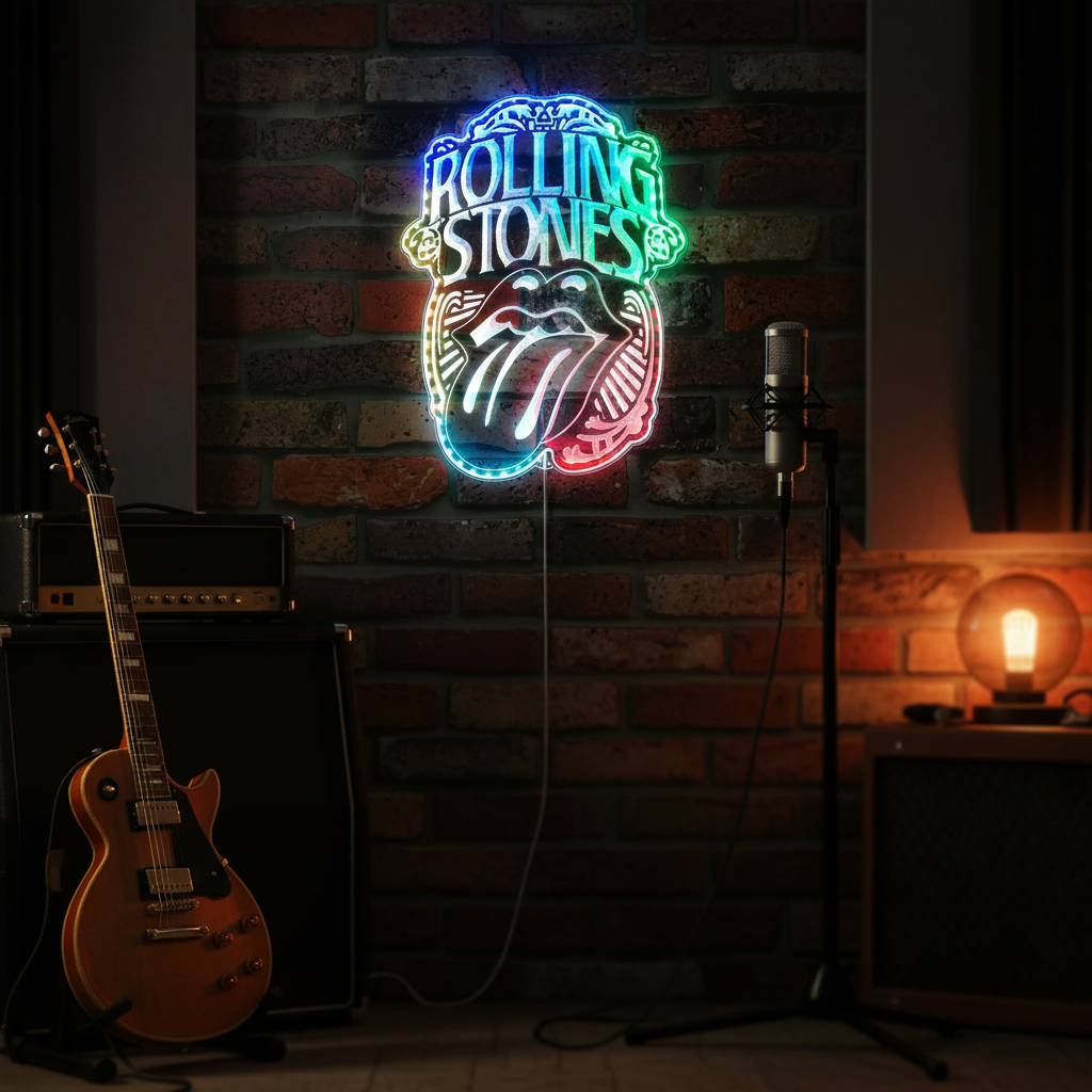 BT21 BTS Neon LED Sign with Dynamic RGB Colors