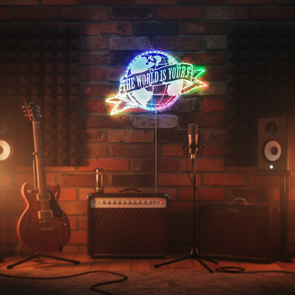 BT21 BTS Neon LED Sign with Dynamic RGB Colors