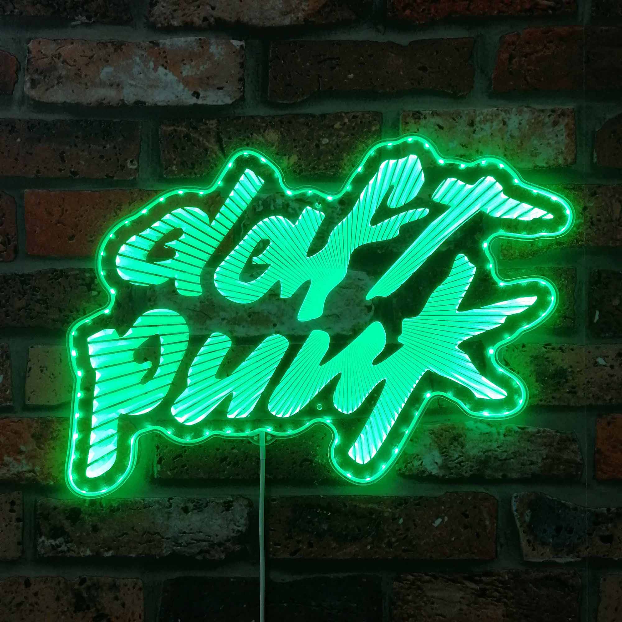 Daft Punk Dynamic RGB Edge Lit LED Sign