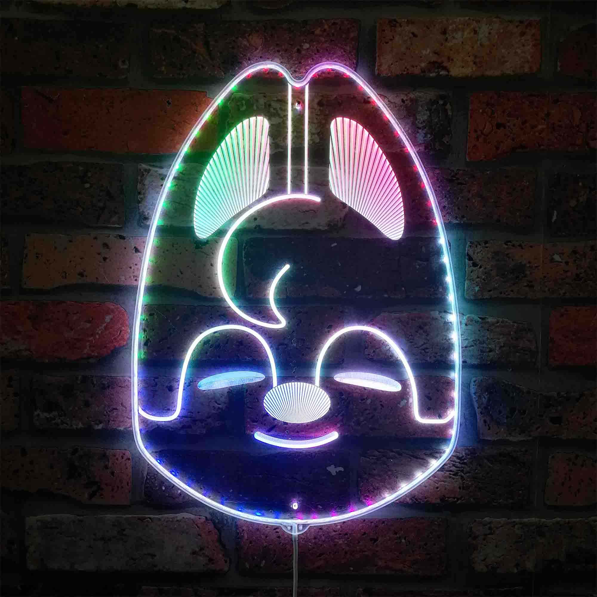 Skzoo Wolf Chan Dynamic RGB Edge Lit LED Sign | PROLEDSIGN