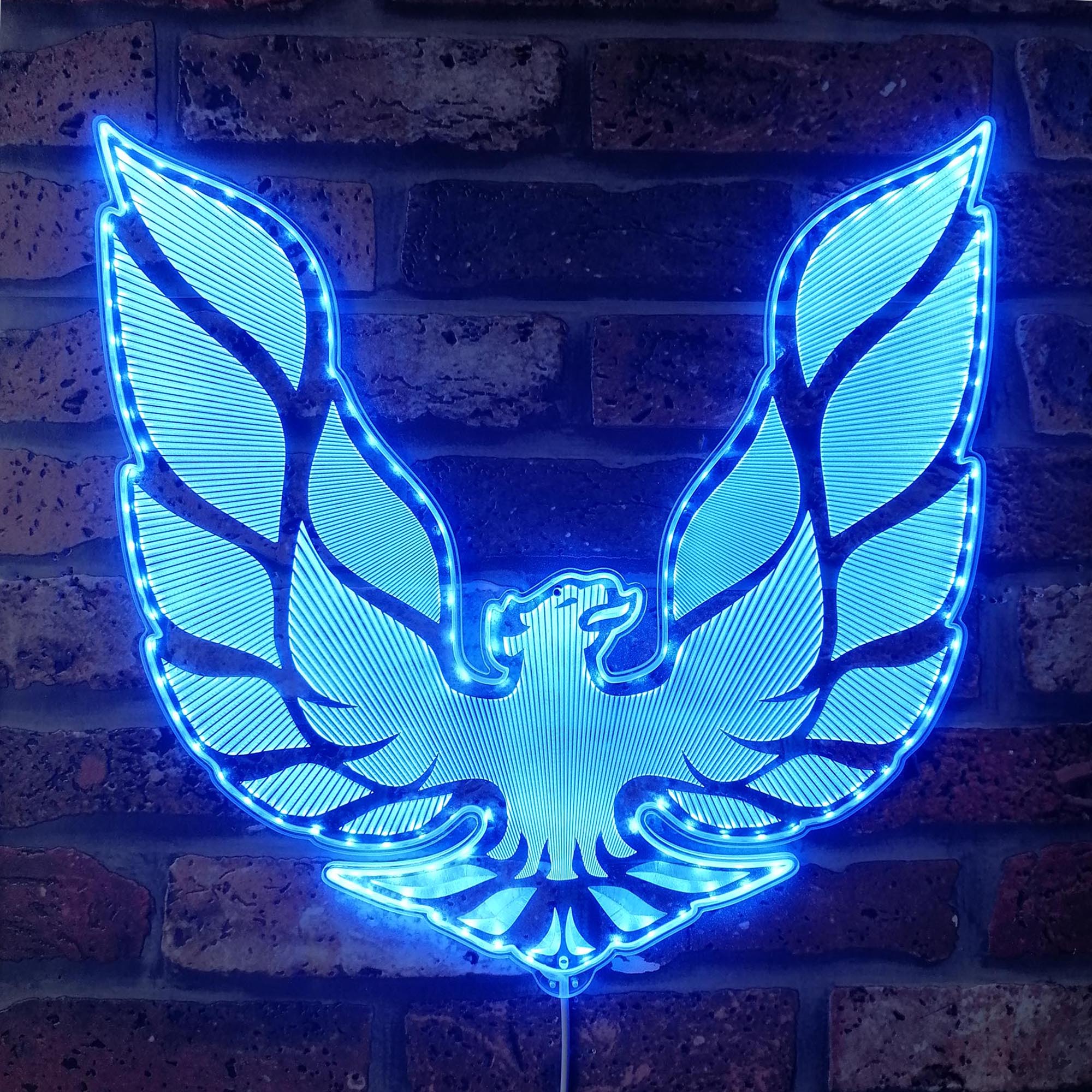 Pontiac Firebird Dynamic RGB Edge Lit LED Sign