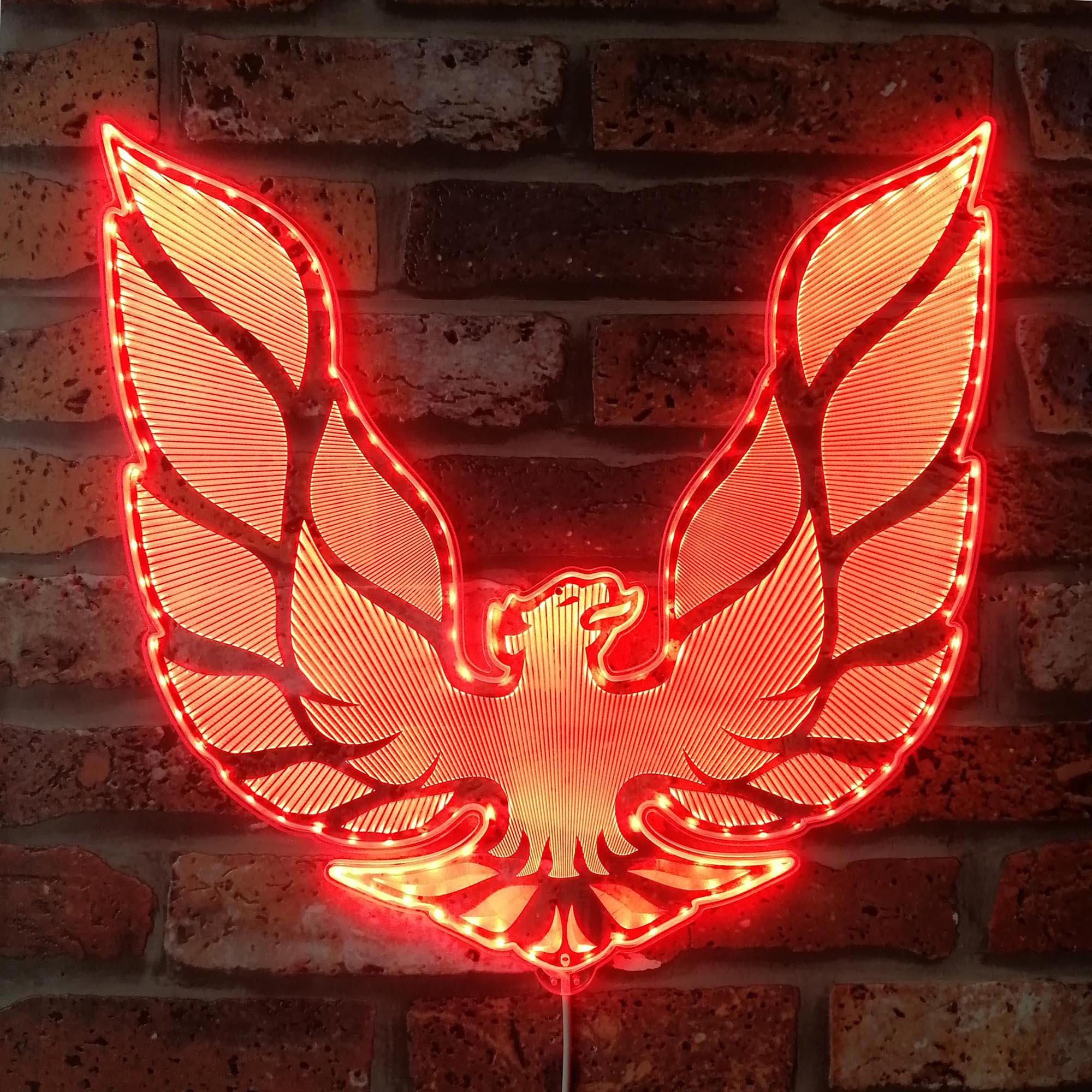 Pontiac Firebird Dynamic RGB Edge Lit LED Sign