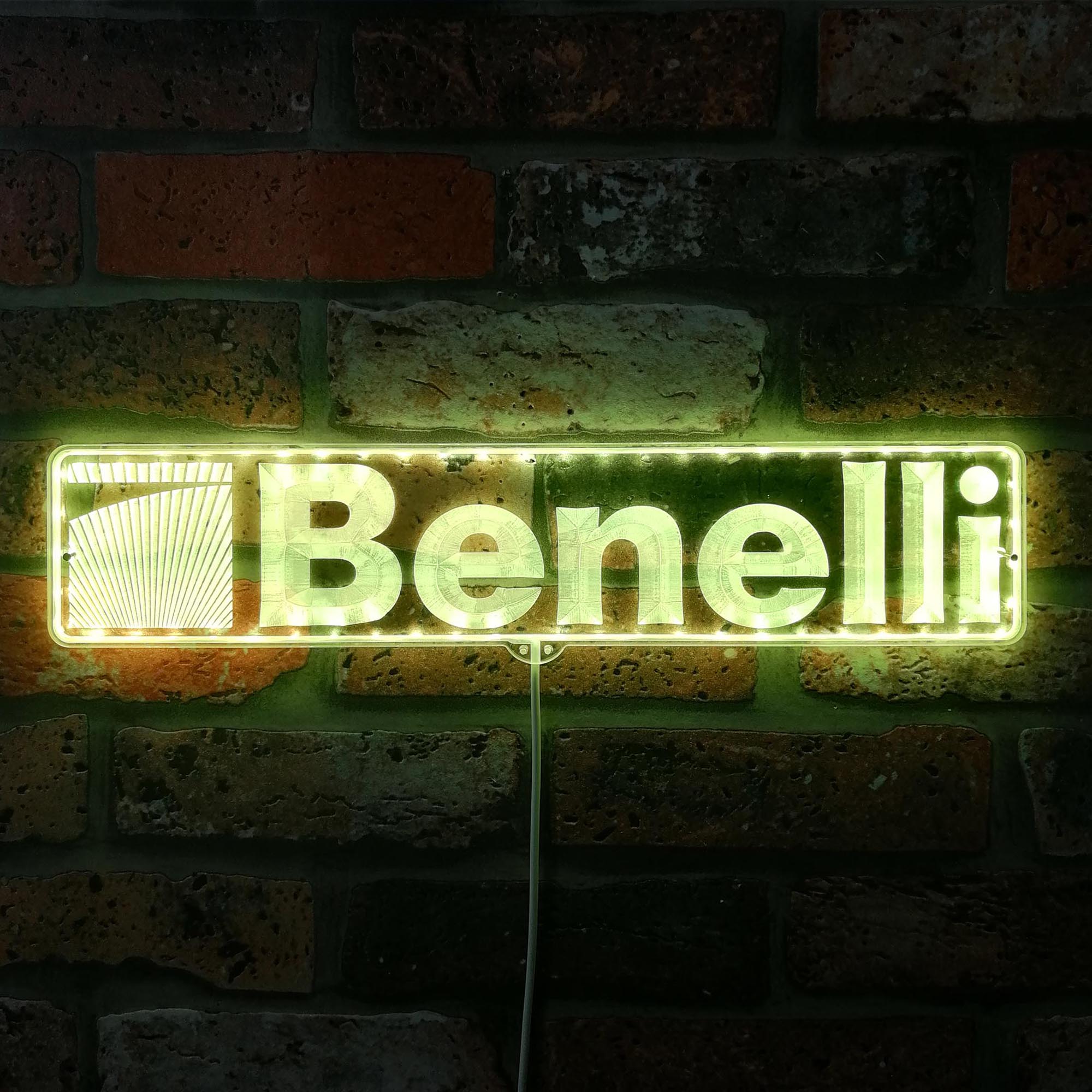 Benelli  Dynamic RGB Edge Lit LED Sign