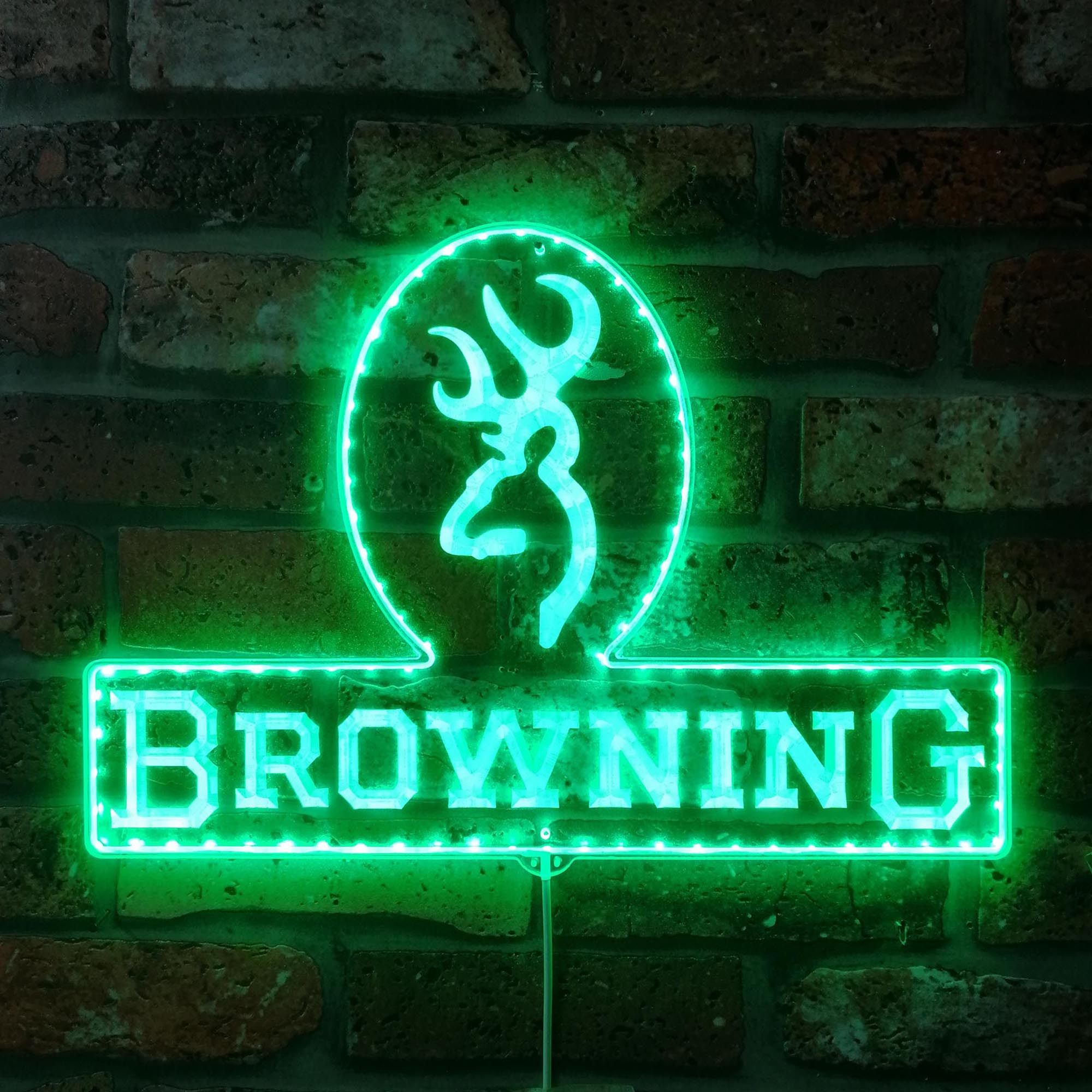 Browning  Dynamic RGB Edge Lit LED Sign