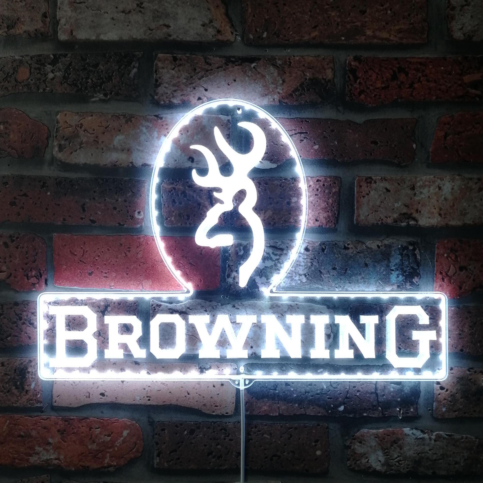 Browning  Dynamic RGB Edge Lit LED Sign