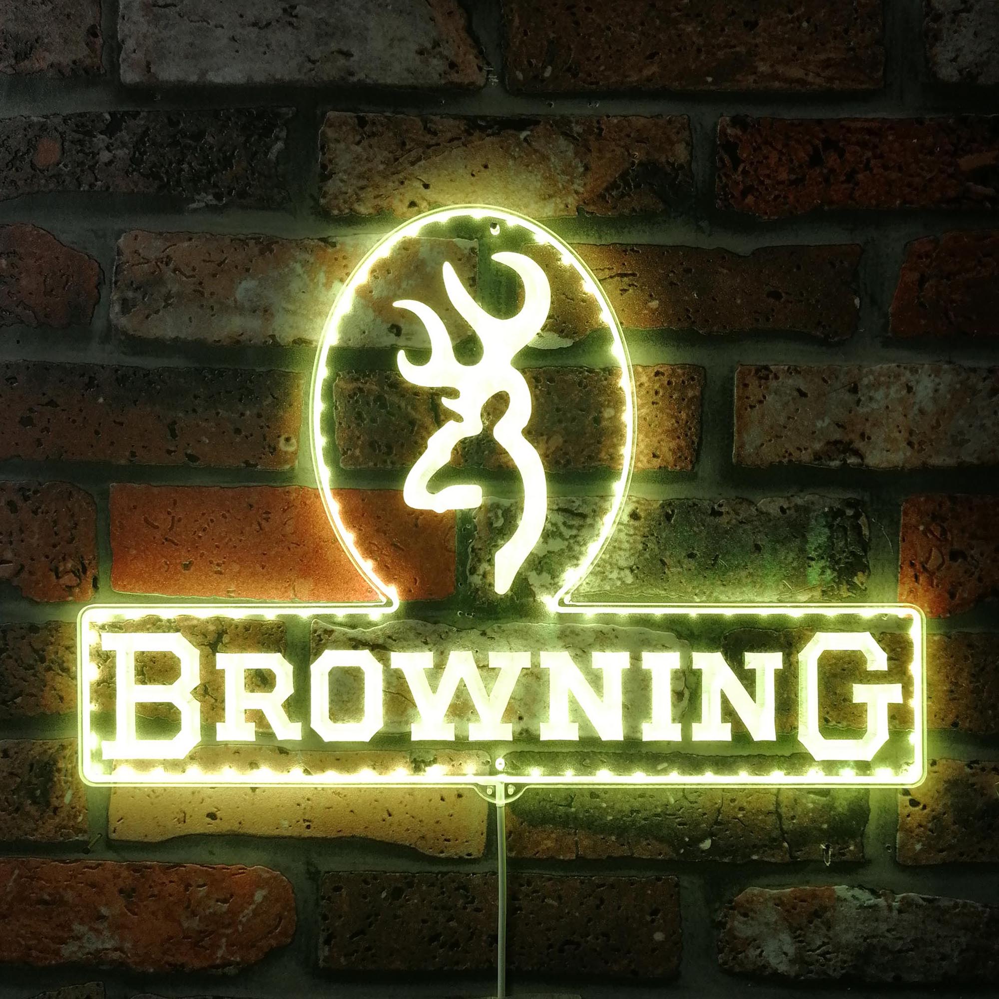 Browning  Dynamic RGB Edge Lit LED Sign