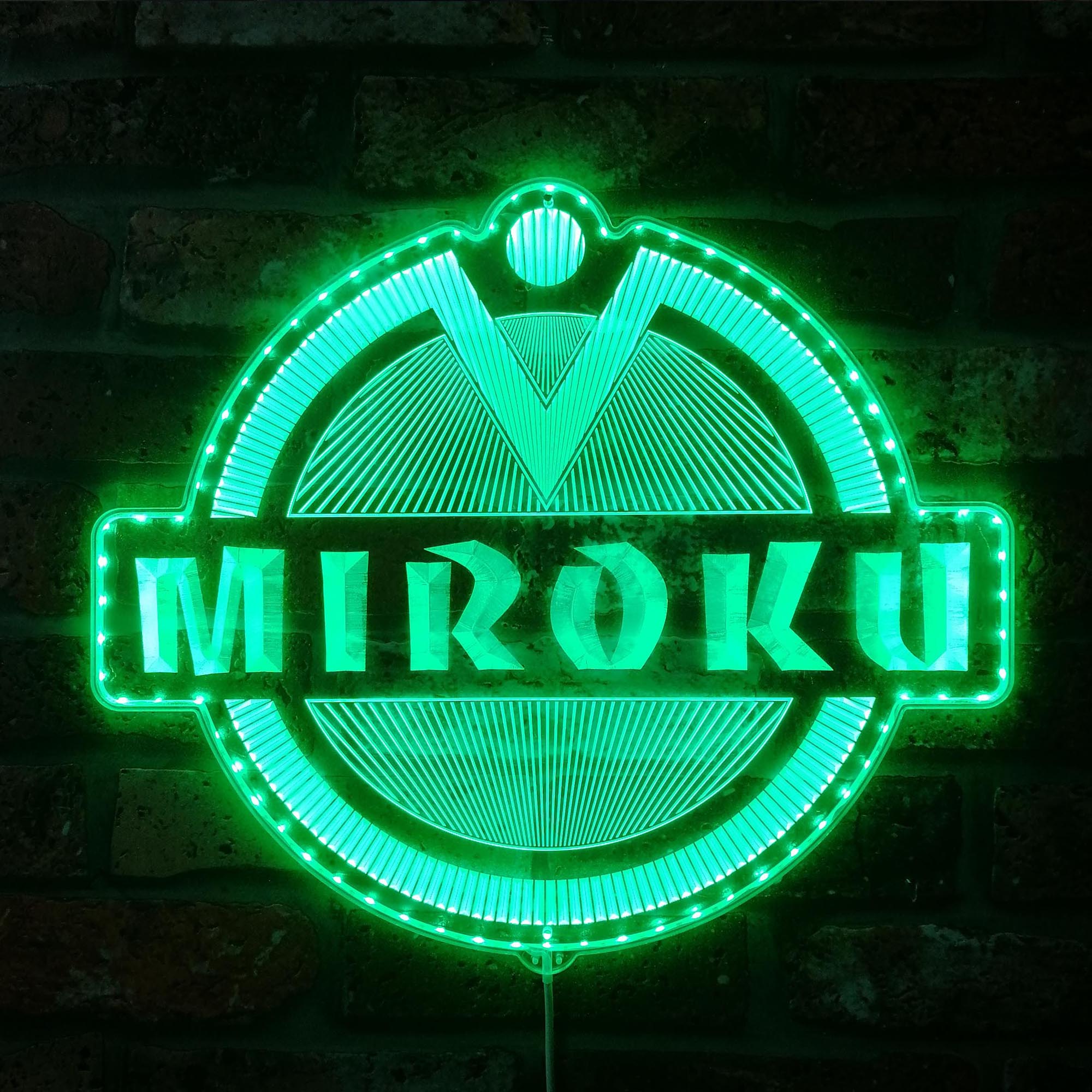 Miroku  Dynamic RGB Edge Lit LED Sign