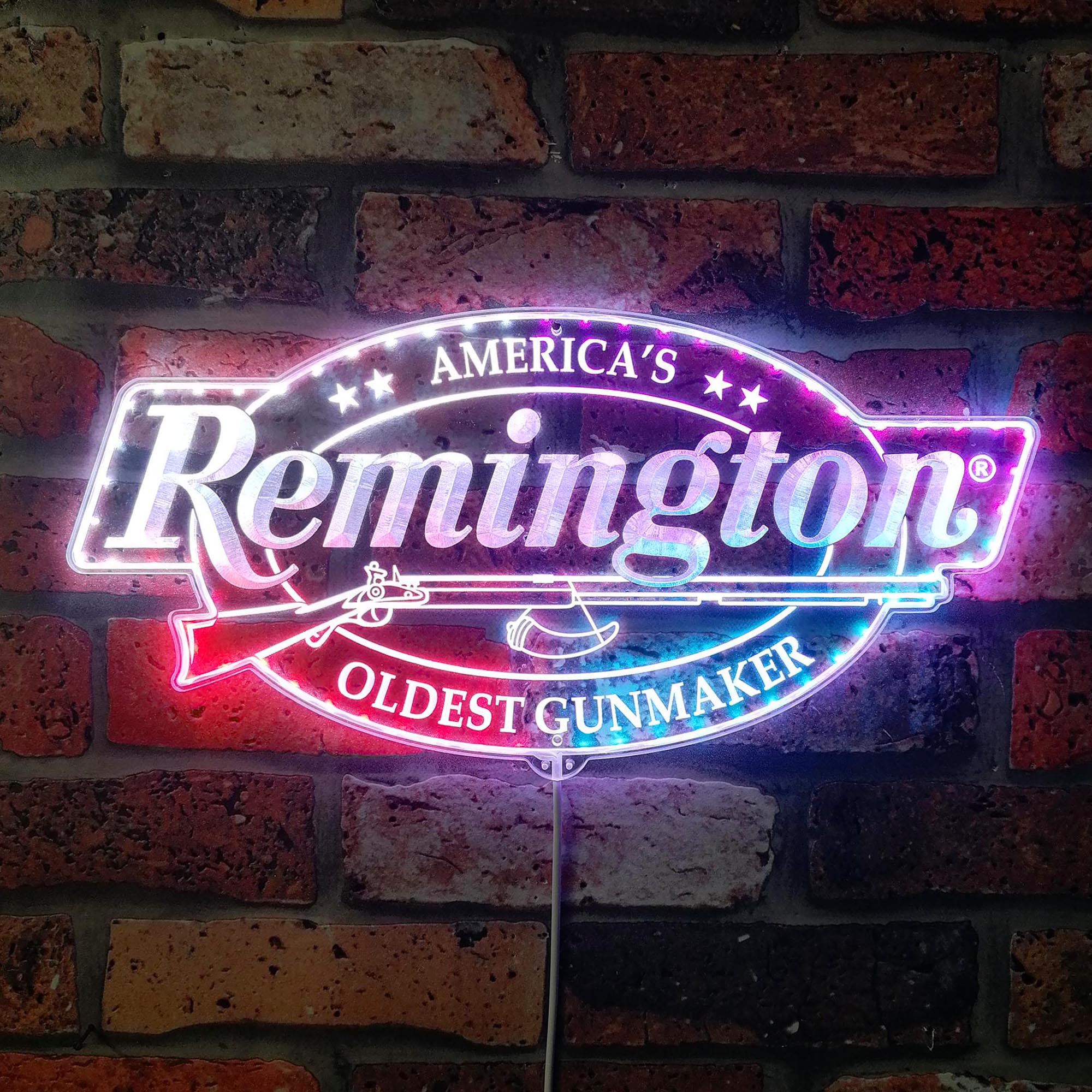 Remington  Dynamic RGB Edge Lit LED Sign