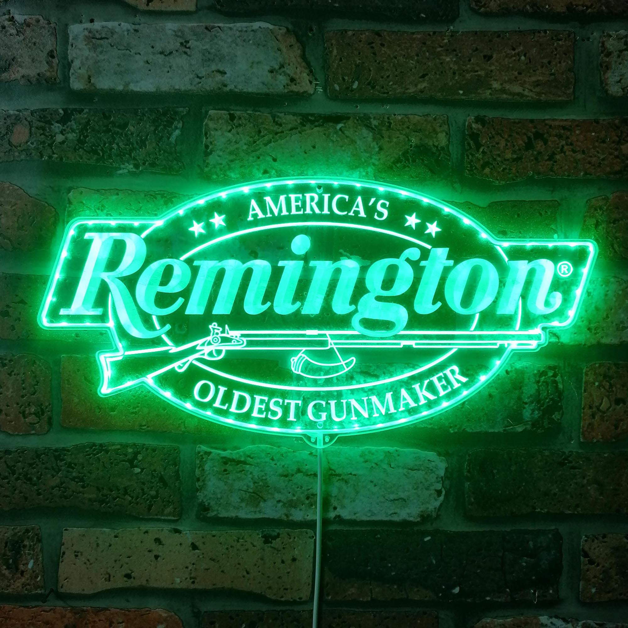 Remington  Dynamic RGB Edge Lit LED Sign