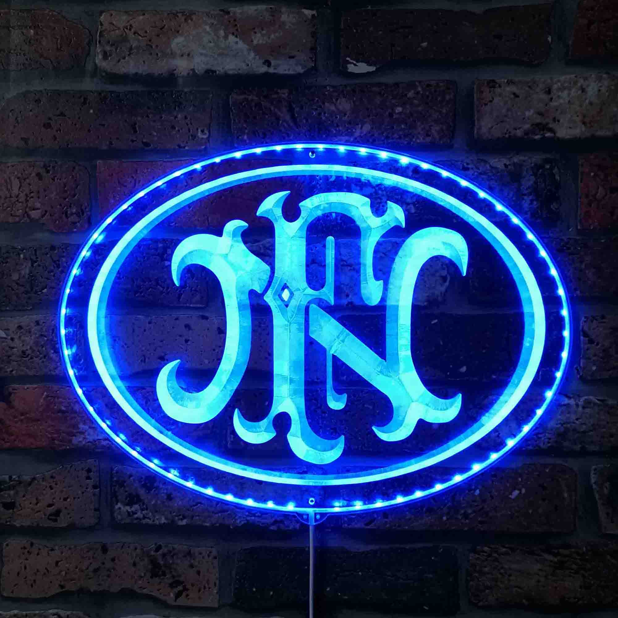 FN HERSTAL Dynamic RGB Edge Lit LED Sign