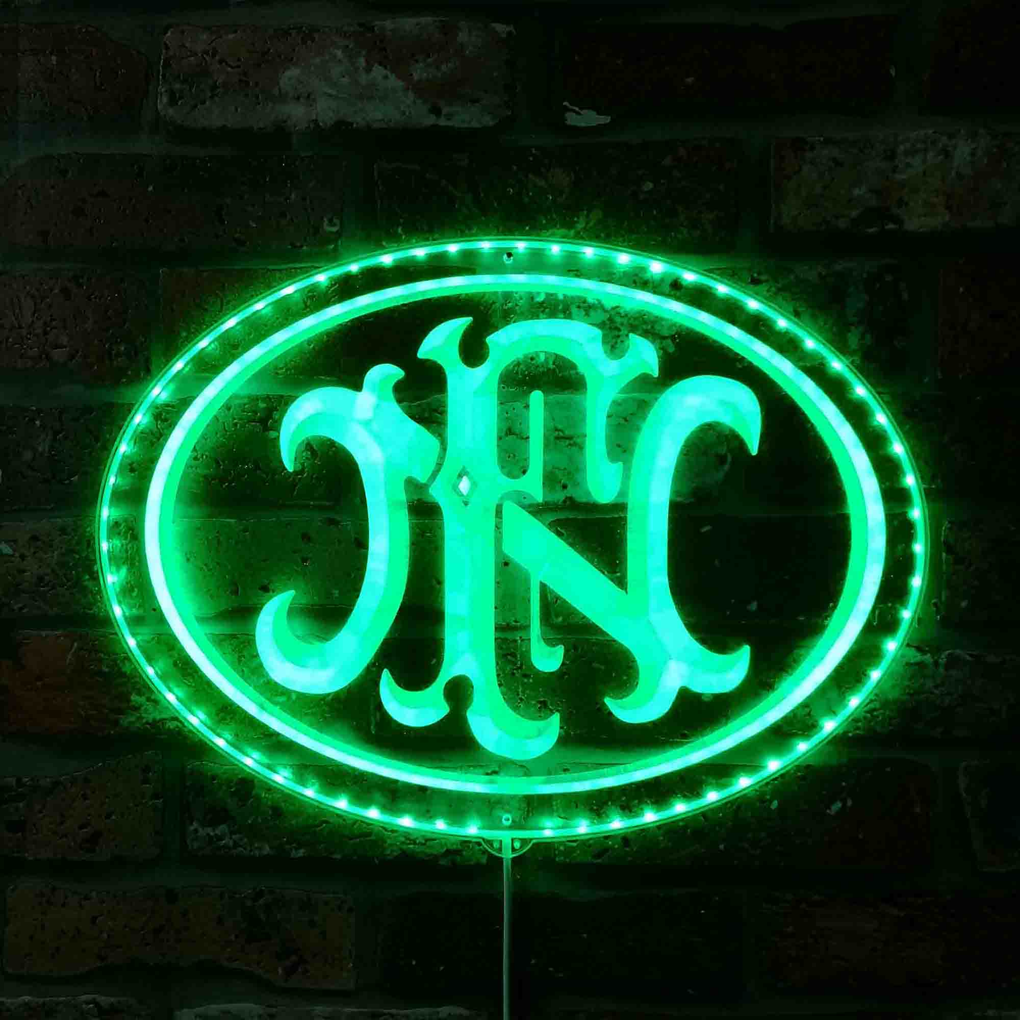 FN HERSTAL Dynamic RGB Edge Lit LED Sign